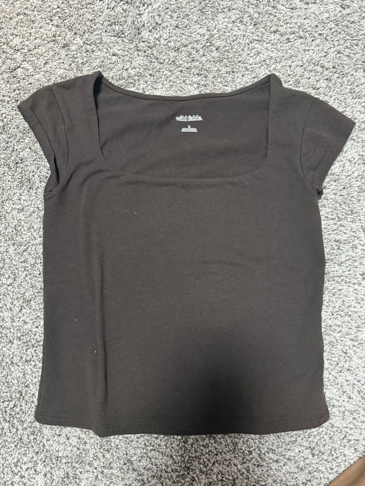 Target Basics Wild fable Brown crop top Size S / US 4 / IT 40 - 1 Preview