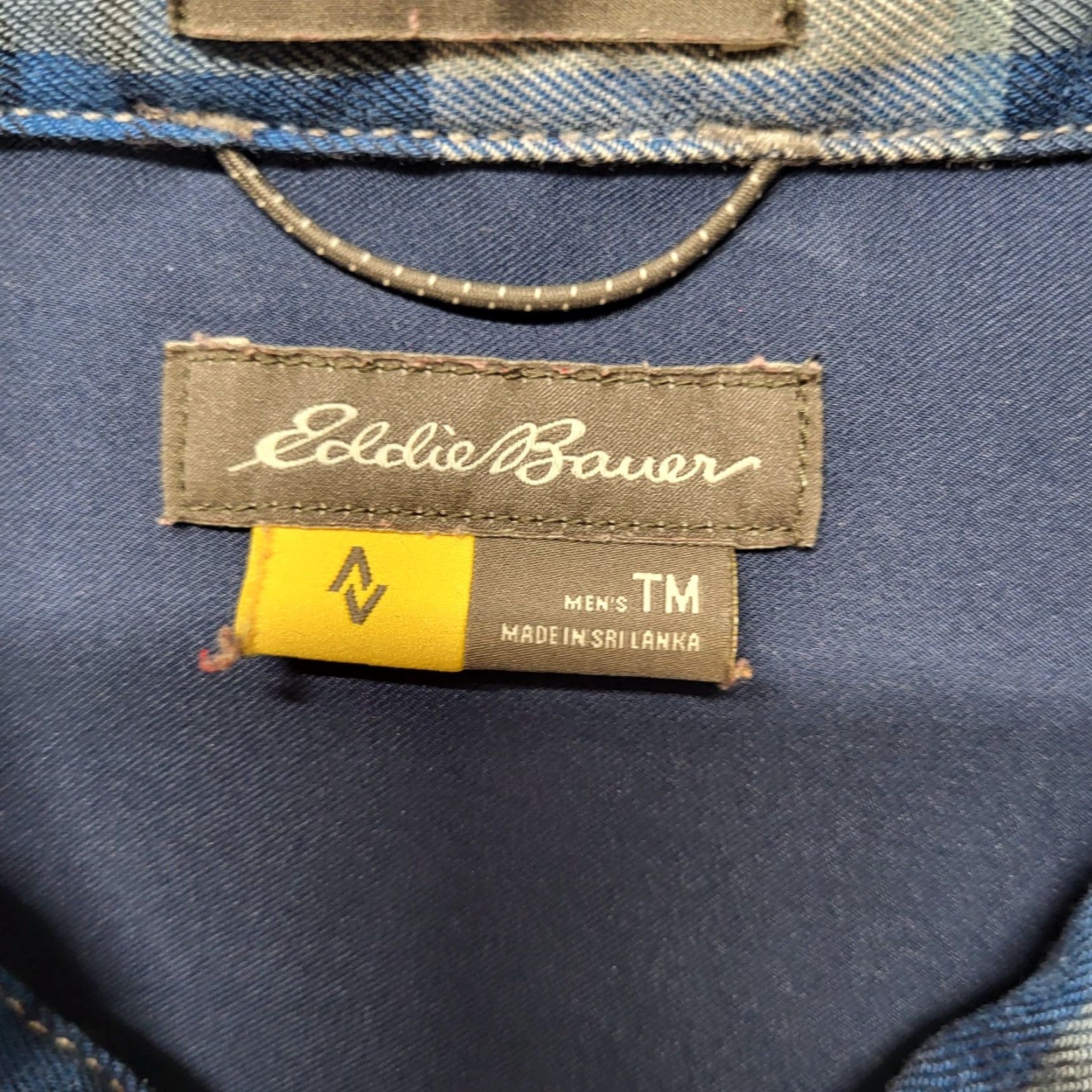 Eddie Bauer Eddie Bauer Travex Shirt Mens TM Blue Plaid Button Up Long Sleeve Casual M Blue Plaid Shirt Travex Eddie Bauer Mens TM Button-Up Long Sleeve Casual Size US M / EU 48-50 / 2 - 2 Thumbnail