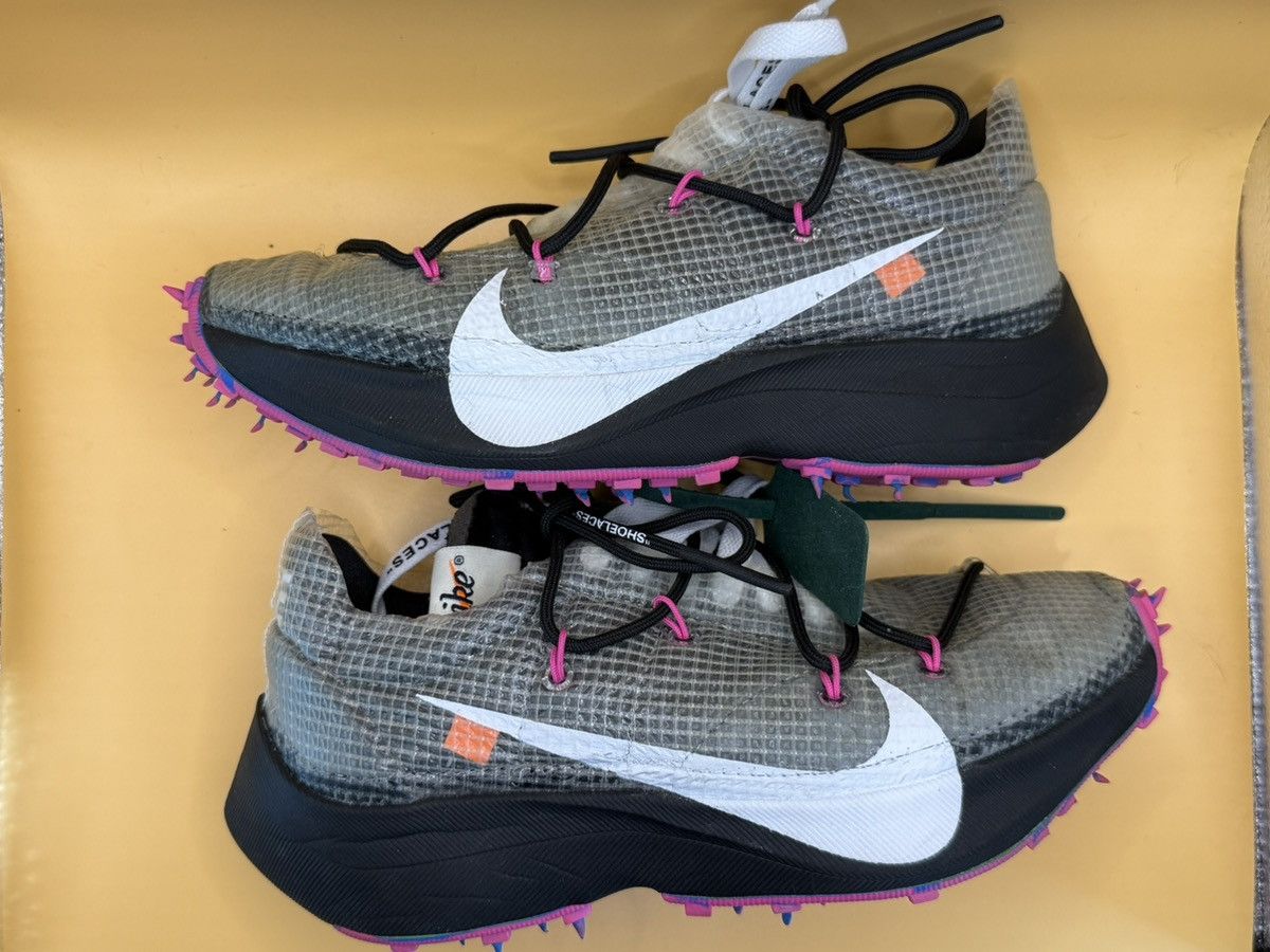 Nike × Off-White Nike Off-White Vapor Street Laser Fuchsia Size 6.5 Size US 6.5 / IT 36.5 - 4 Thumbnail
