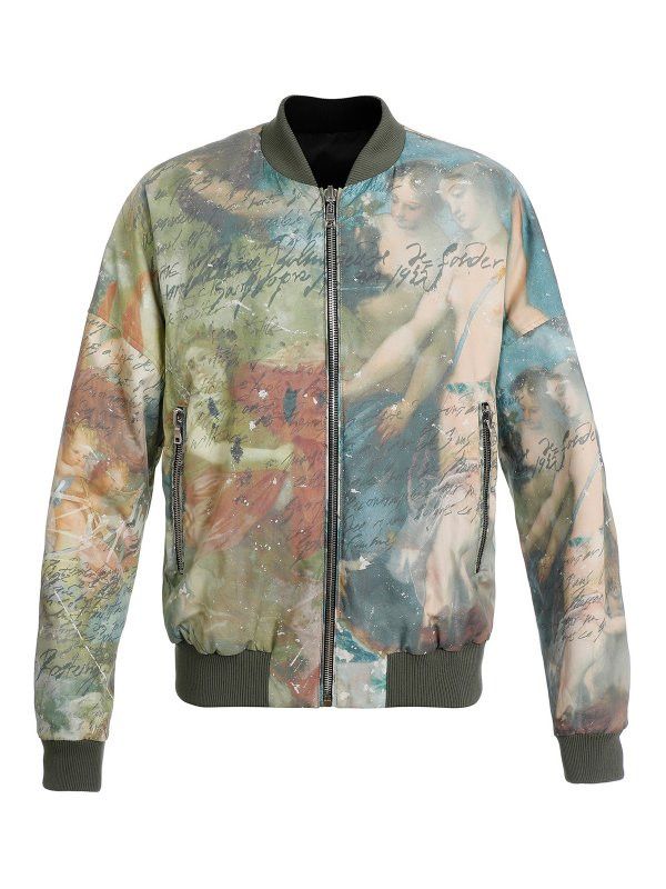 Balmain o1s1rm0624 Reversible Bomber Jacket in Multicolor Size US L / EU 52-54 / 3 - 1 Thumbnail