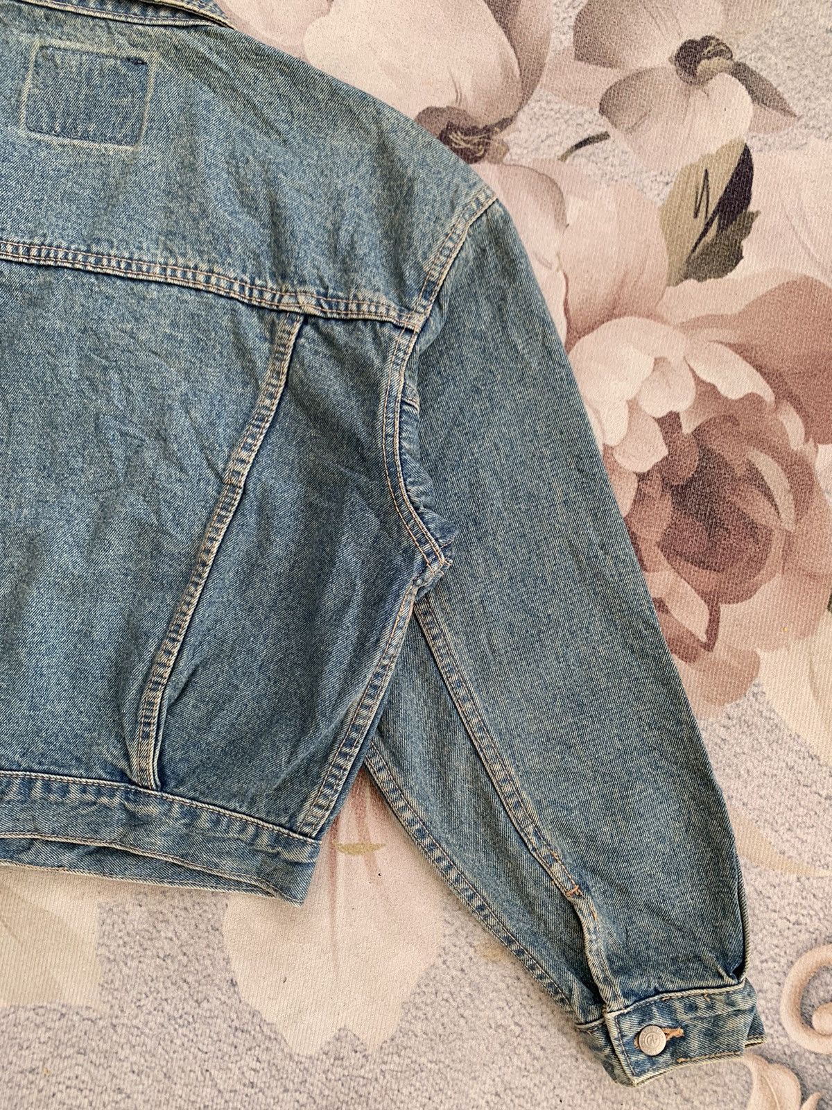 Japanese Brand GL HEART DENIM TRUCKER JACKET Size US M / EU 48-50 / 2 - 11 Thumbnail