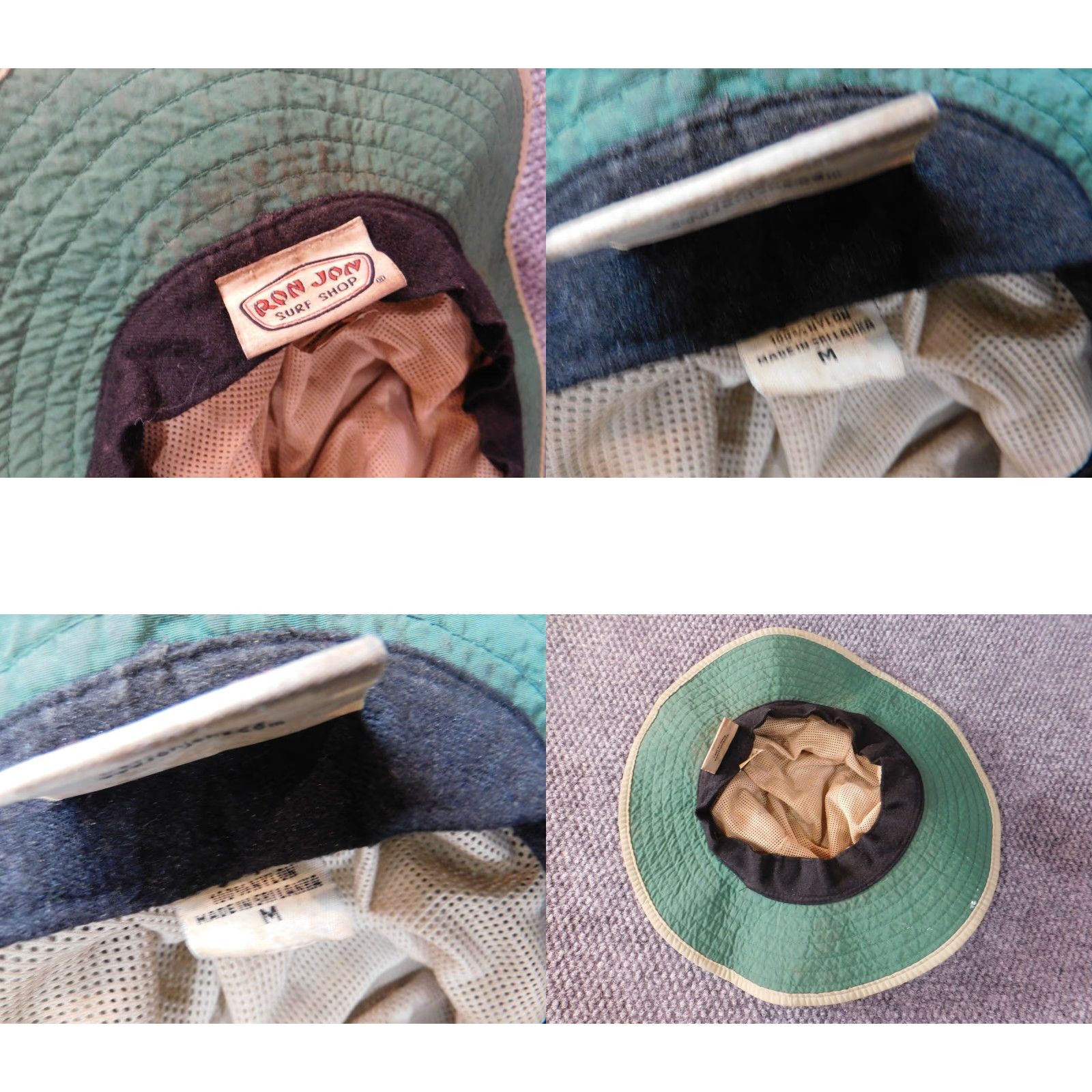 Ron Jon Surf Shop Ron Jon Surf Shop Hat Bucket Beige Medium Mens Classic M Beige Nylon Canvas Casual Lightweight Cap Cap Hat Men Classic Bucket Hat Size ONE SIZE - 8 Thumbnail