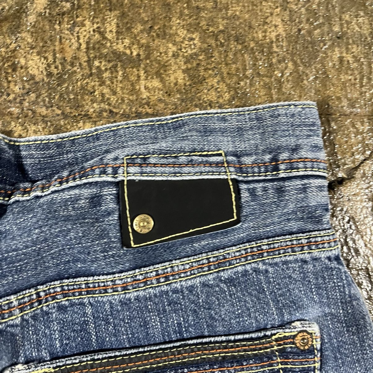 Affliction × Southpole × Vintage Crazy Vintage Y2K Affliction Style Grunge Embroidered Jeans Size US 30 / EU 46 - 5 Thumbnail