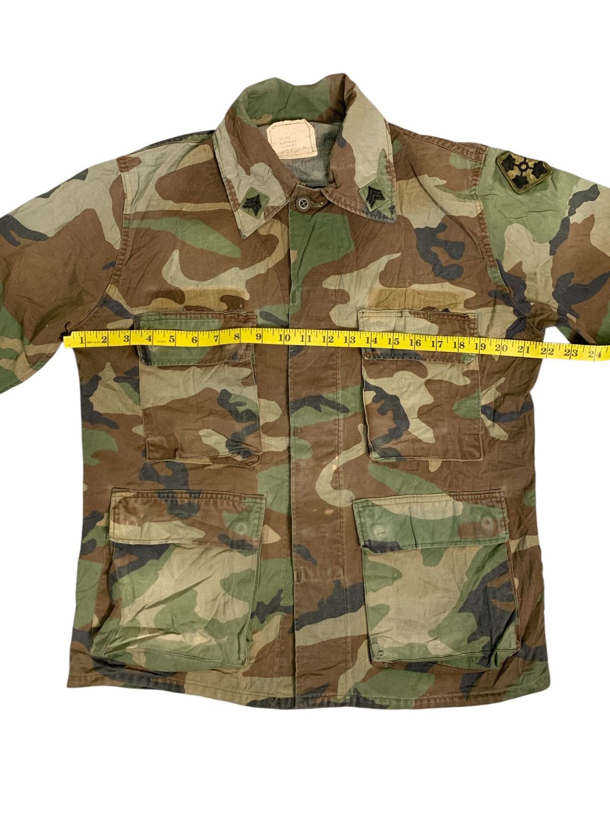 Other Rare Design Vintage US Army Woodland Camo Field Jacket Size M / US 6-8 / IT 42-44 - 8 Thumbnail