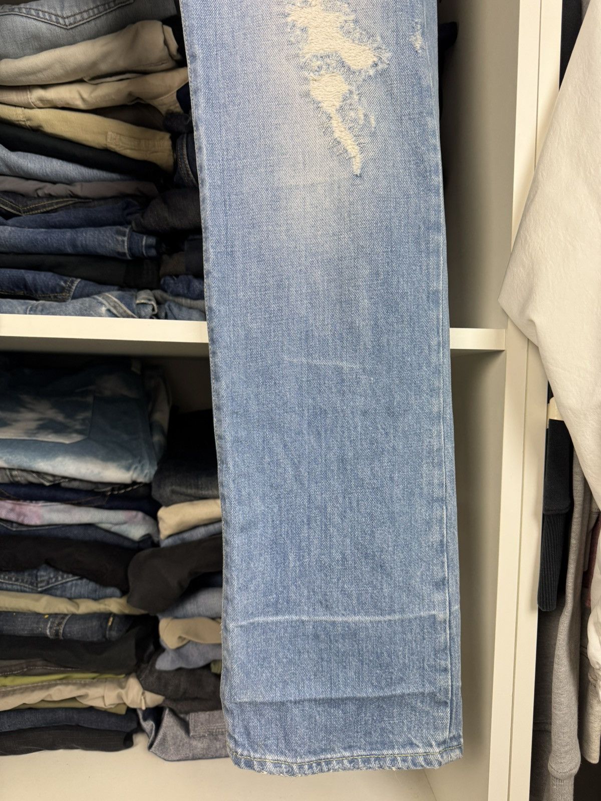 G-Star G-Star Raw Men’s Distressed Ripped Jeans Size US 34 / EU 50 - 9 Thumbnail