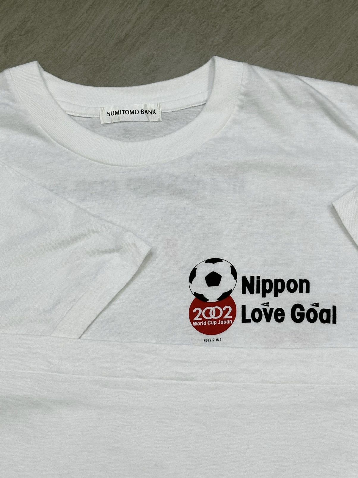 Japanese Brand PROMO 2002 NIPPON LOVE GOAL world cup Japan&South Korea tee Size US L / EU 52-54 / 3 - 5 Thumbnail