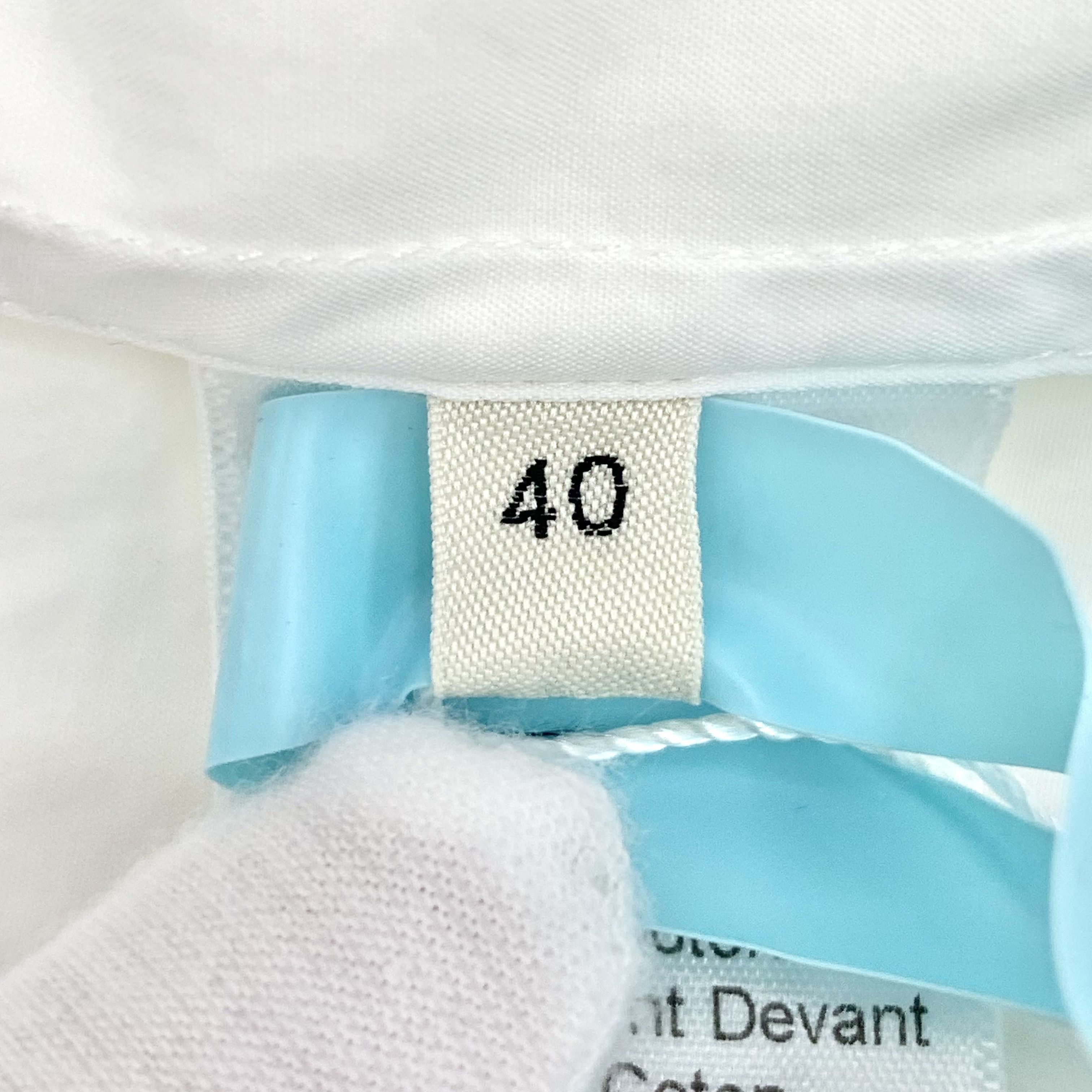 Celine Celine Cotton Shirt White (40) Size S / US 4 / IT 40 - 6 Thumbnail