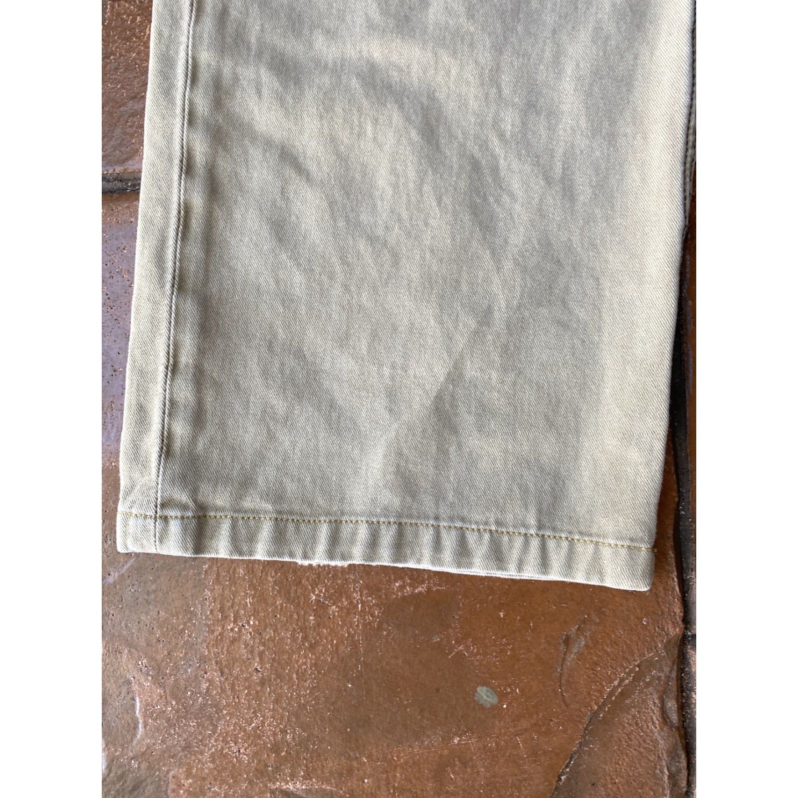 Diesel VINTAGE Diesel Safado Jeans Mens 36 Tan Regular Slim Straight Button Fly 100% Cotton Brown Denim Straight Jeans Mens 90s Theme Size US 36 / EU 52 - 7 Thumbnail