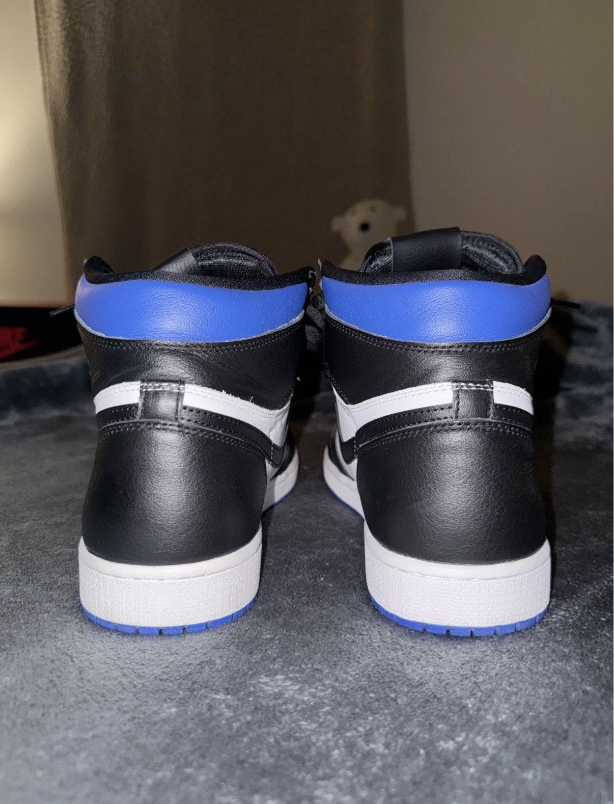 Nike Jordan 1 Retro High Royal Toe Size US 13 / EU 46 - 4 Thumbnail