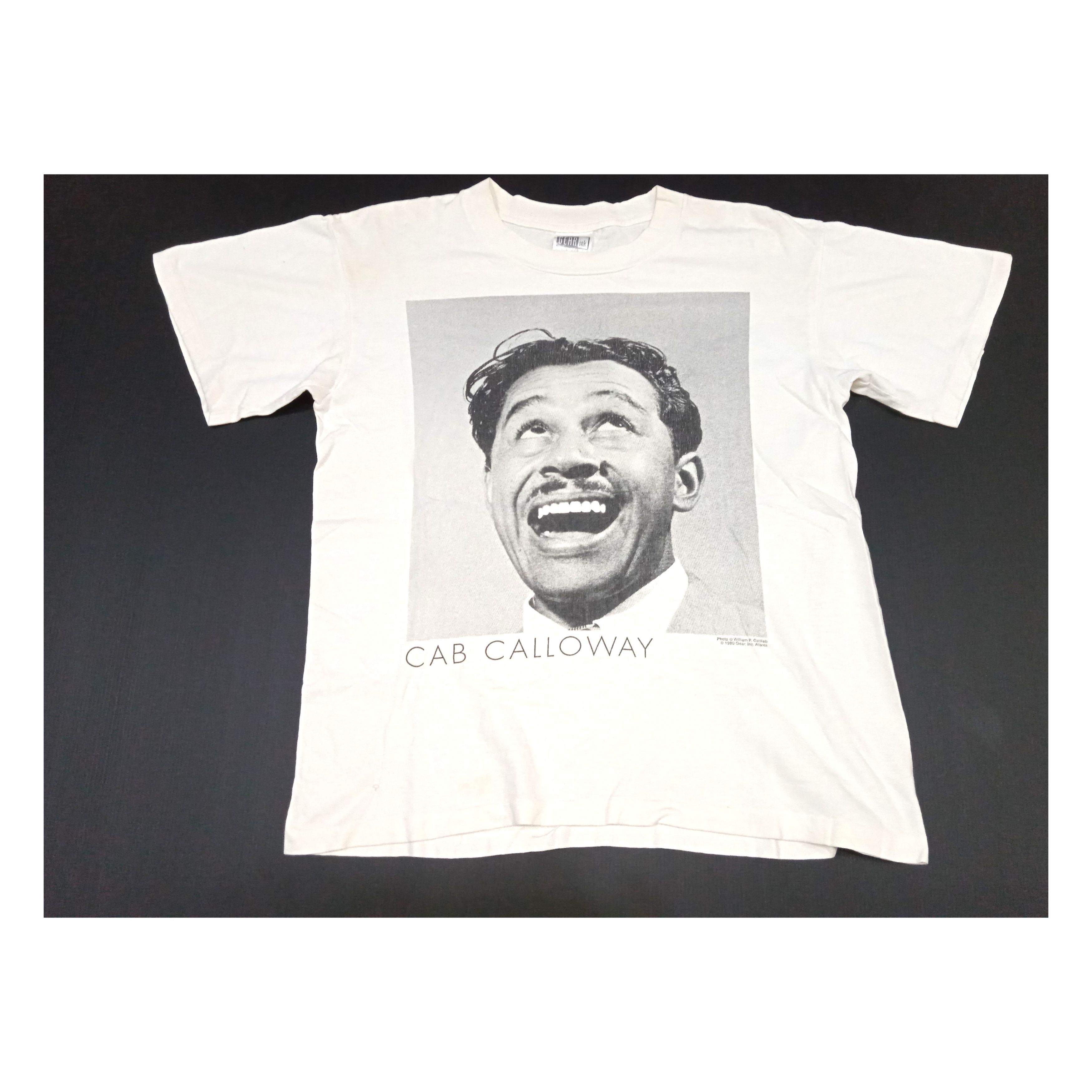 Vintage Vintage Thrashed Cab Calloway 1990 T-Shirt Jazz Blues Size US M / EU 48-50 / 2 - 3 Thumbnail