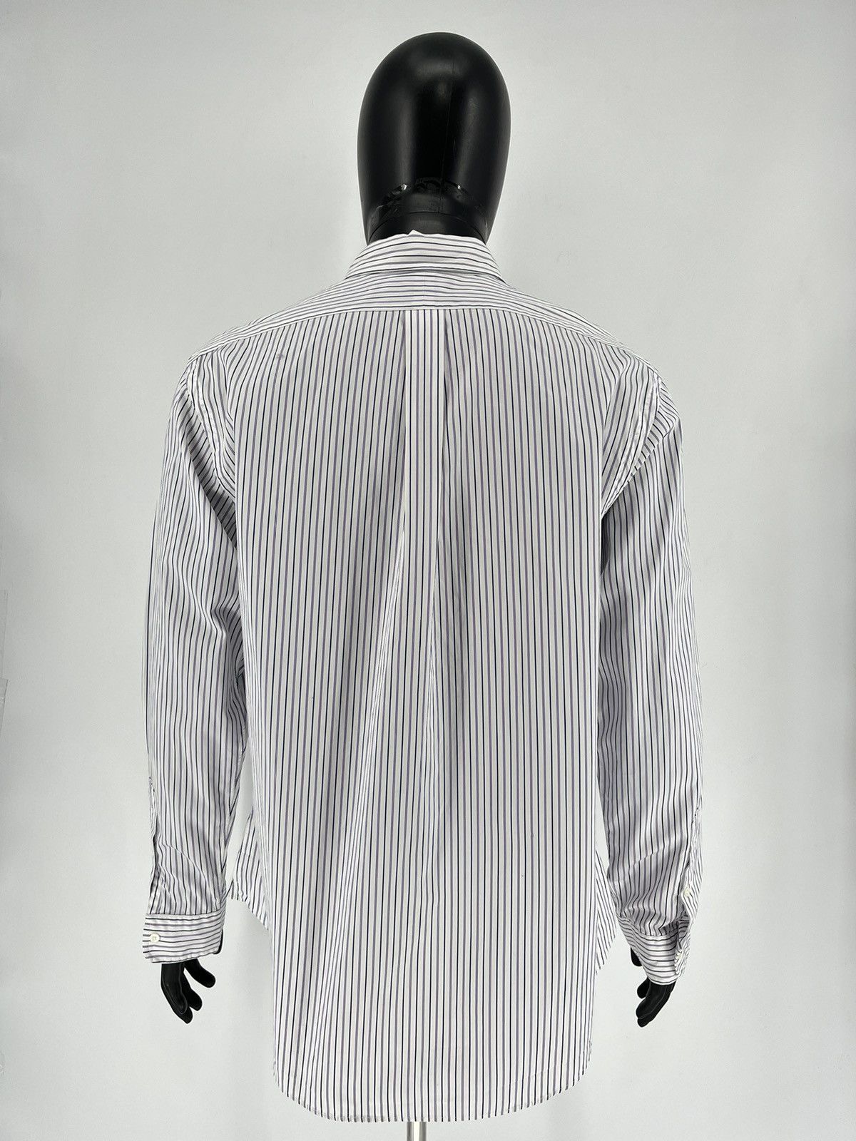 Polo Ralph Lauren × Ralph Lauren Vintage striped shirt polo Ralph Lauren size XL rare Size US XL / EU 56 / 4 - 7 Thumbnail