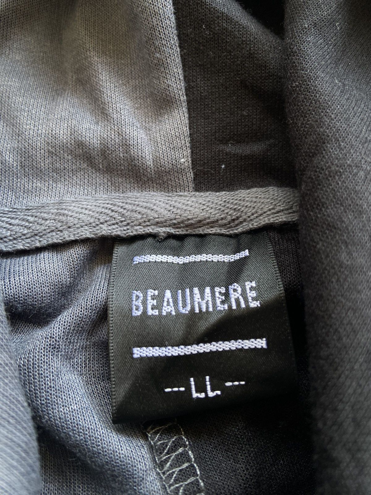 If Six Was Nine 2000s Beaumere - Gothic Style Poem Oversized Hoodie Size US XXL / EU 58 / 5 - 7 Thumbnail