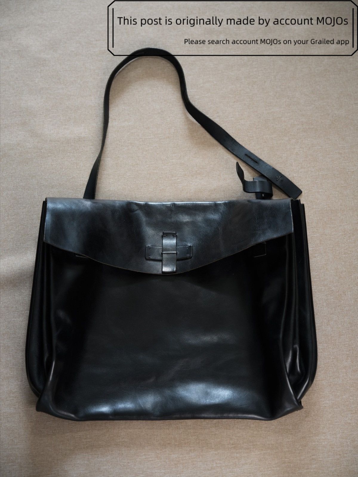 Ma+ M.A+ Maurizio Amadei MED Accordion Messanger Leather Bag Size ONE SIZE - 1 Thumbnail