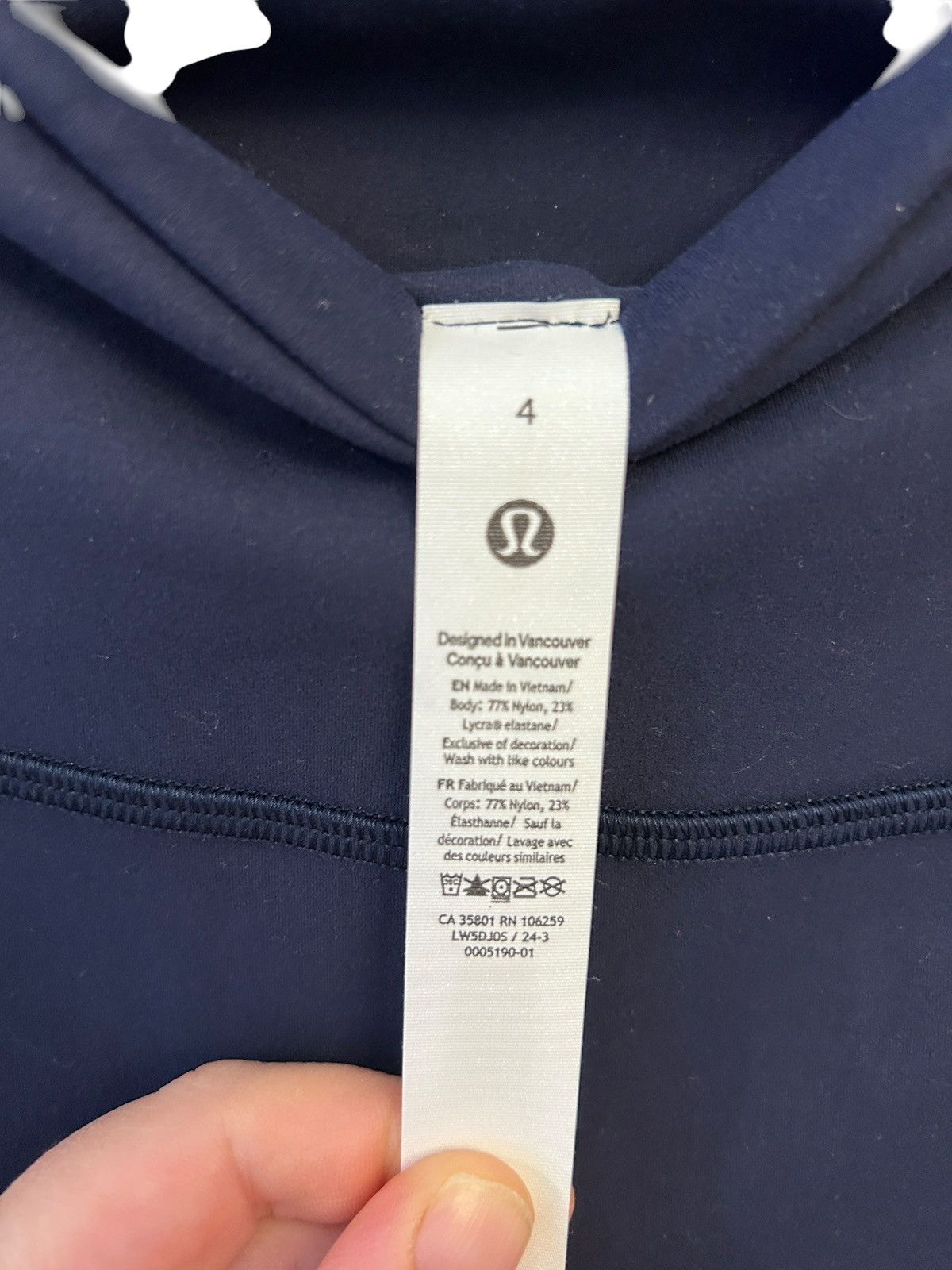 Lululemon Lululemon Wunder Train High-Rise Tight 28"Size 4 NWT Size 27" / US 4 / IT 40 - 5 Thumbnail