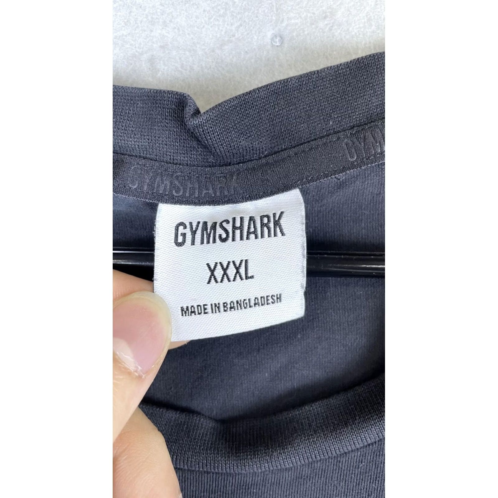 Gymshark Gymshark Shirt Mens 3XL Black Short Sleeve Crew Neck Athletic Training Top Size US XXL / EU 58 / 5 - 4 Thumbnail