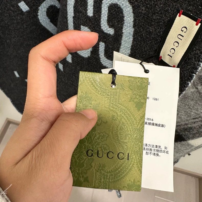 Gucci Gucci Size 145*185 Double-sided full-print plaid striped sh Size US XS / EU 42 / 0 - 6 Thumbnail