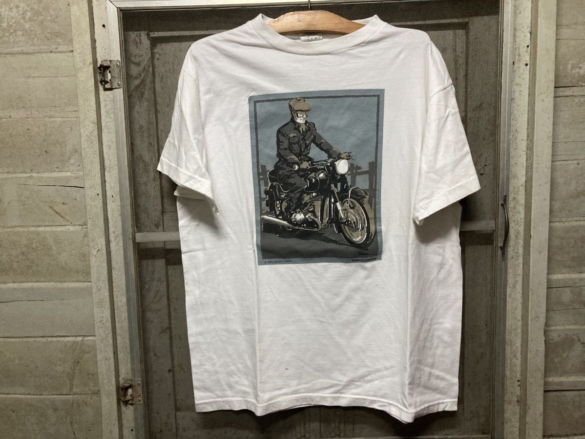 Other Rare Vintage Dennis Simon Artwork 90s Size US XL / EU 56 / 4 - 1 Thumbnail