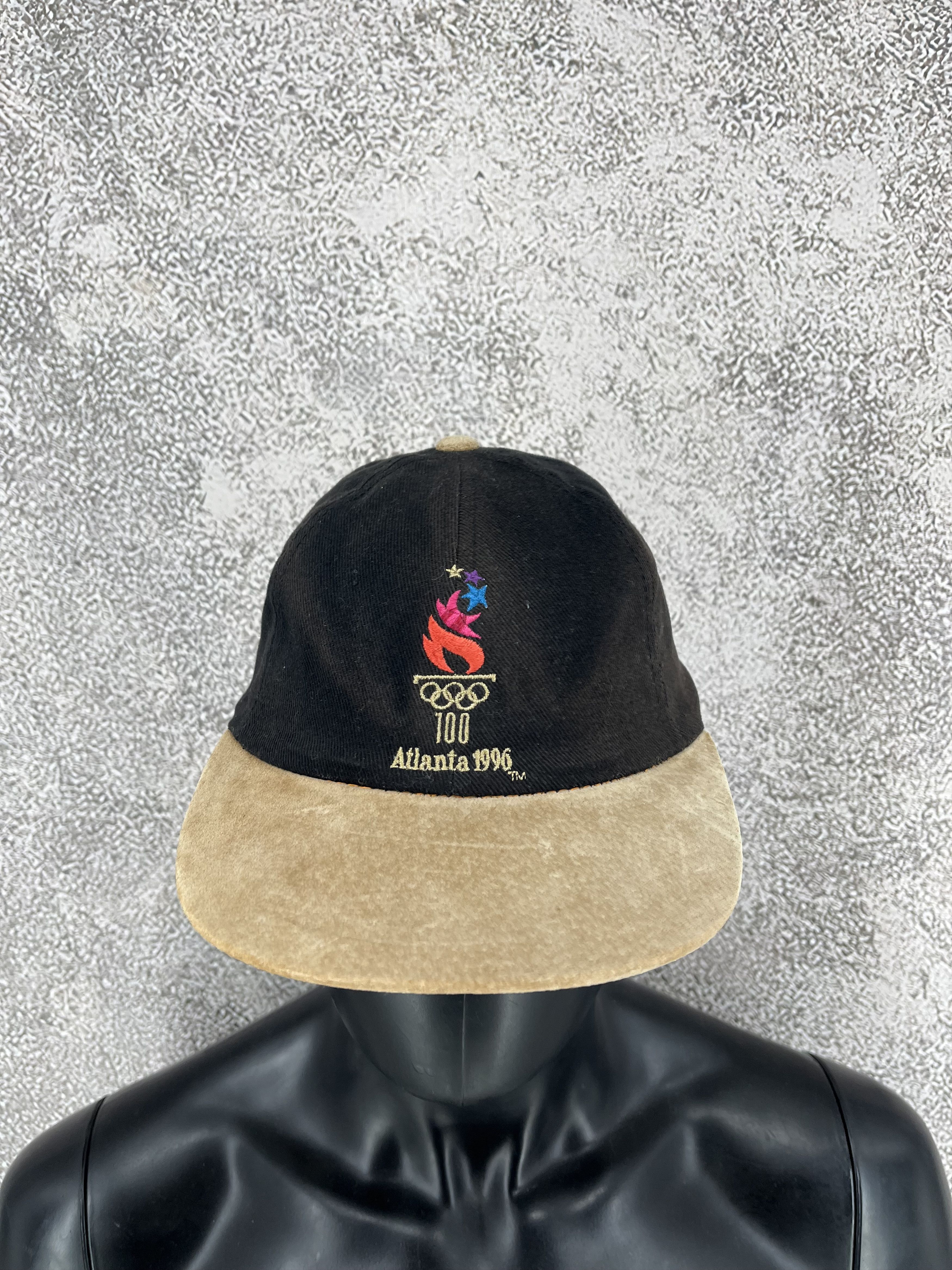 Vintage Atlanta 1996 Vintage Hat Y2K Cap Olympic Games USA Size ONE SIZE - 1 Thumbnail