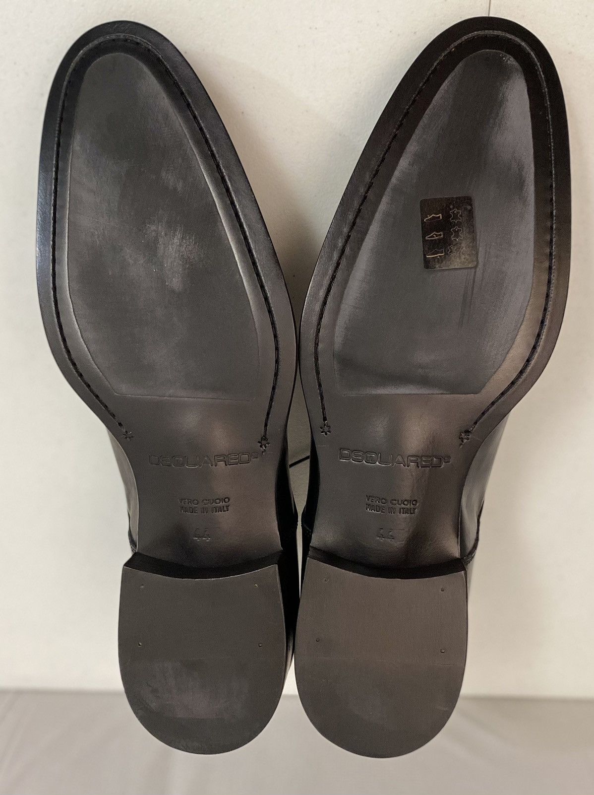 Dsquared2 Dsquared2 🇮🇹 Black Polished Leather Evening Derby 11 NEW Size US 11 / EU 44 - 10 Thumbnail