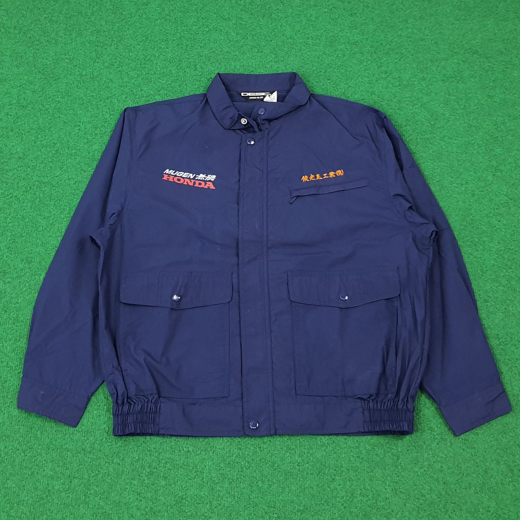 Japanese Brand Vintage Mugen HONDA Motorsports Custom Logo Jacket C275N9 Size US L / EU 52-54 / 3 - 3 Thumbnail