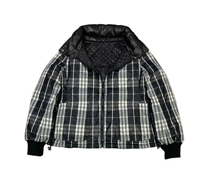 Burberry Burberry Blue Laber Reversible Down Jacket ( Size 40 ) Size S / US 4 / IT 40 - 3 Thumbnail