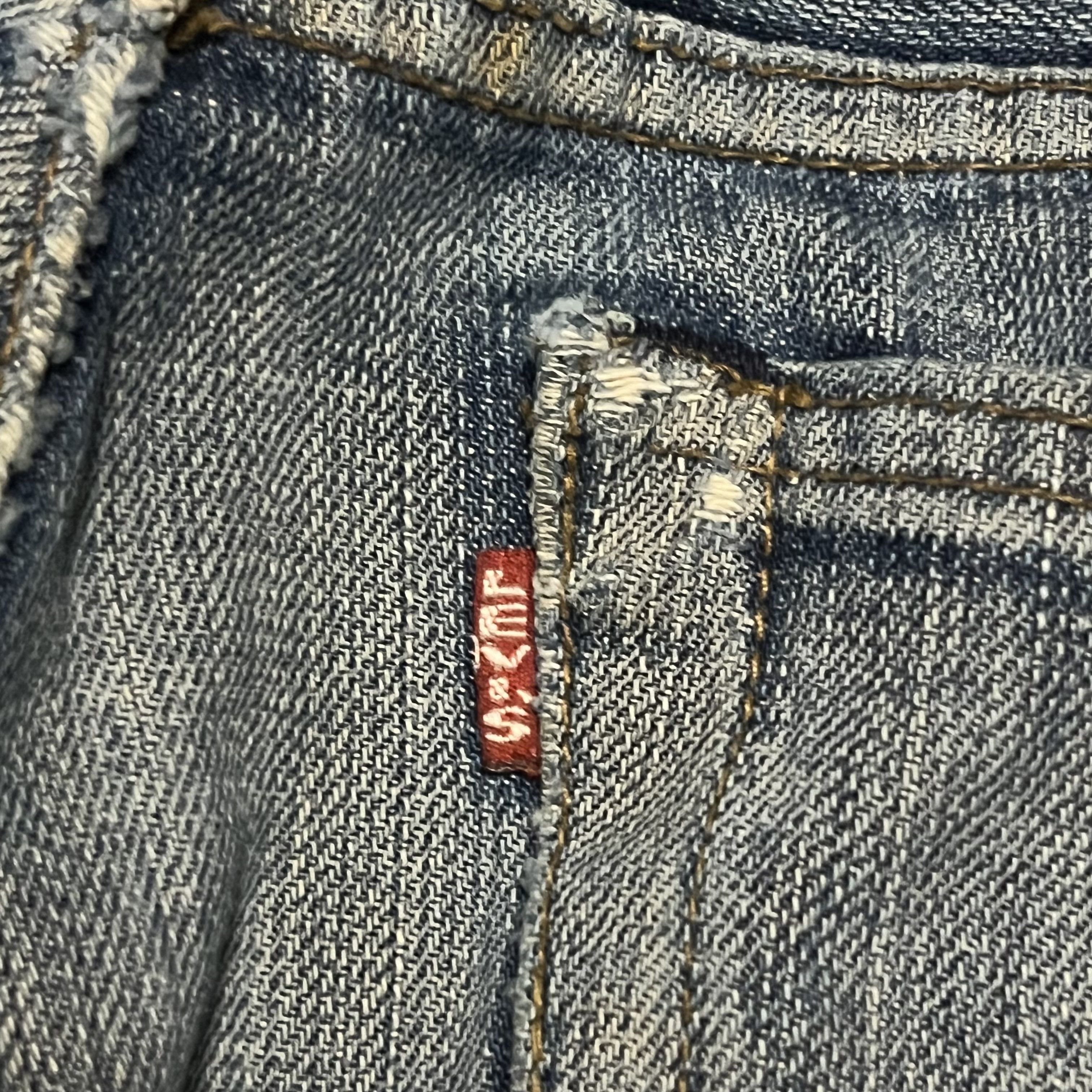Levi's × Levi's Vintage Clothing × Vintage Levis Vintage Clothing 501XX Big E Selvedge Jeans 32x28 Size US 32 / EU 48 - 4 Thumbnail