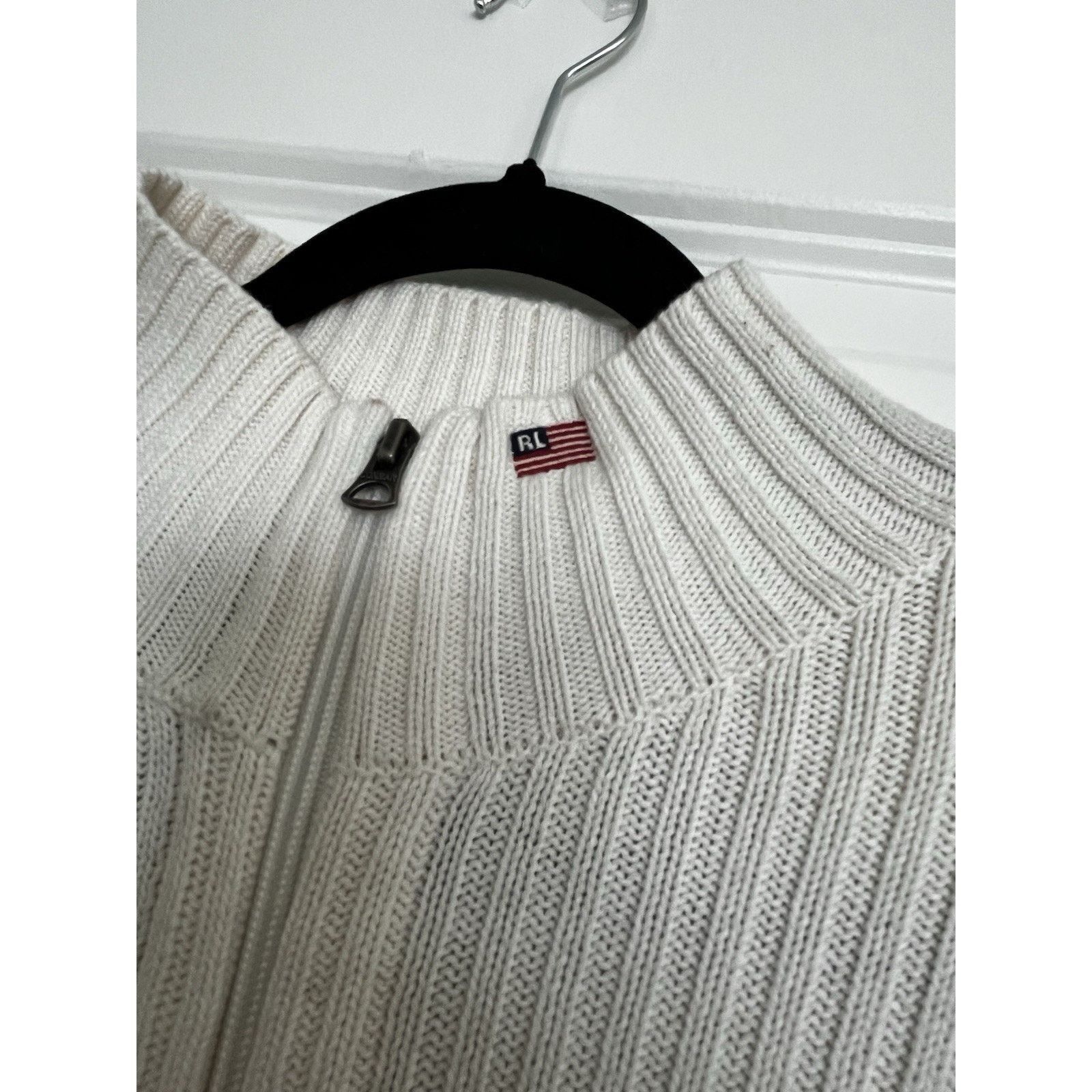 Polo Ralph Lauren VTG Polo Jeans Ralph Lauren Sweater Mens Large Full Zip Size US L / EU 52-54 / 3 - 2 Thumbnail