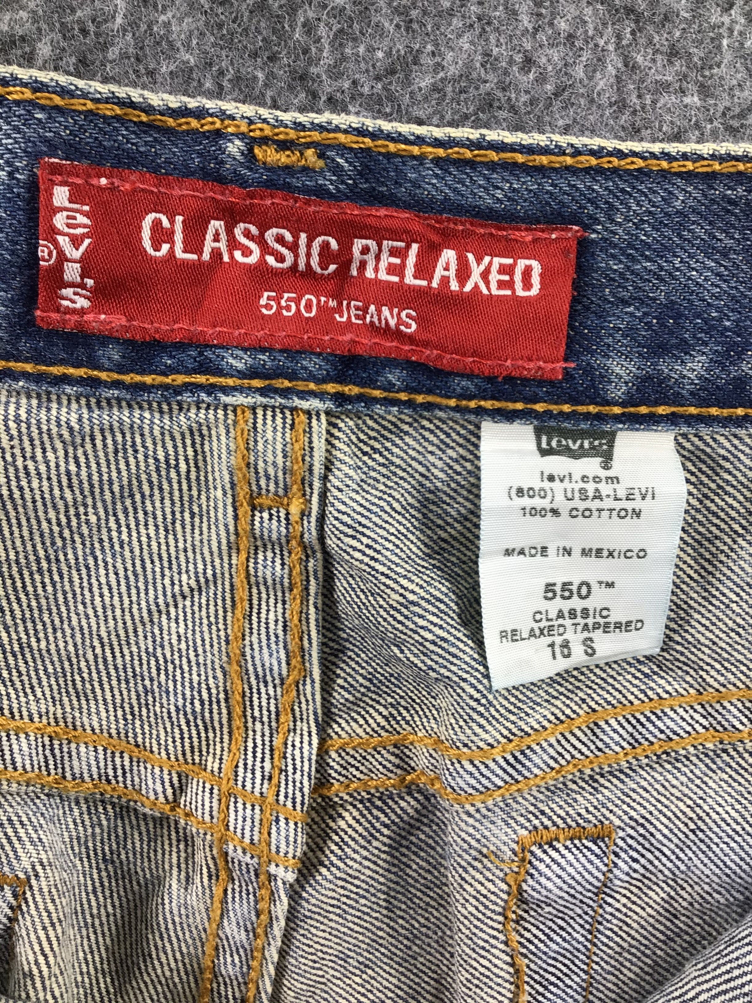 Levi's Vintage Levis 550 Jeans-J660 Size US 36 / EU 52 - 9 Thumbnail