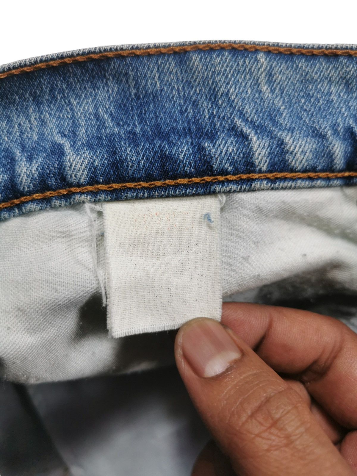 Levi's Vintage Levis 512-0217 Distressed Denim Jeans Size US 33 - 9 Thumbnail