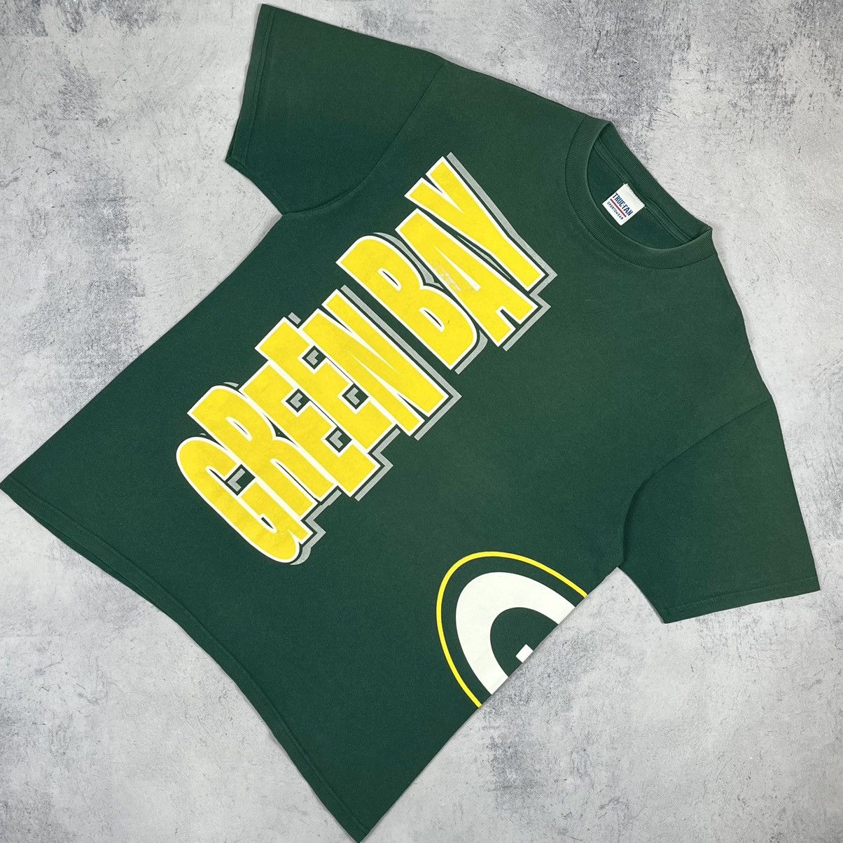 NFL Vintage Green Bay Packers NFL AOP tee 90’s Size US XL / EU 56 / 4 - 1 Thumbnail