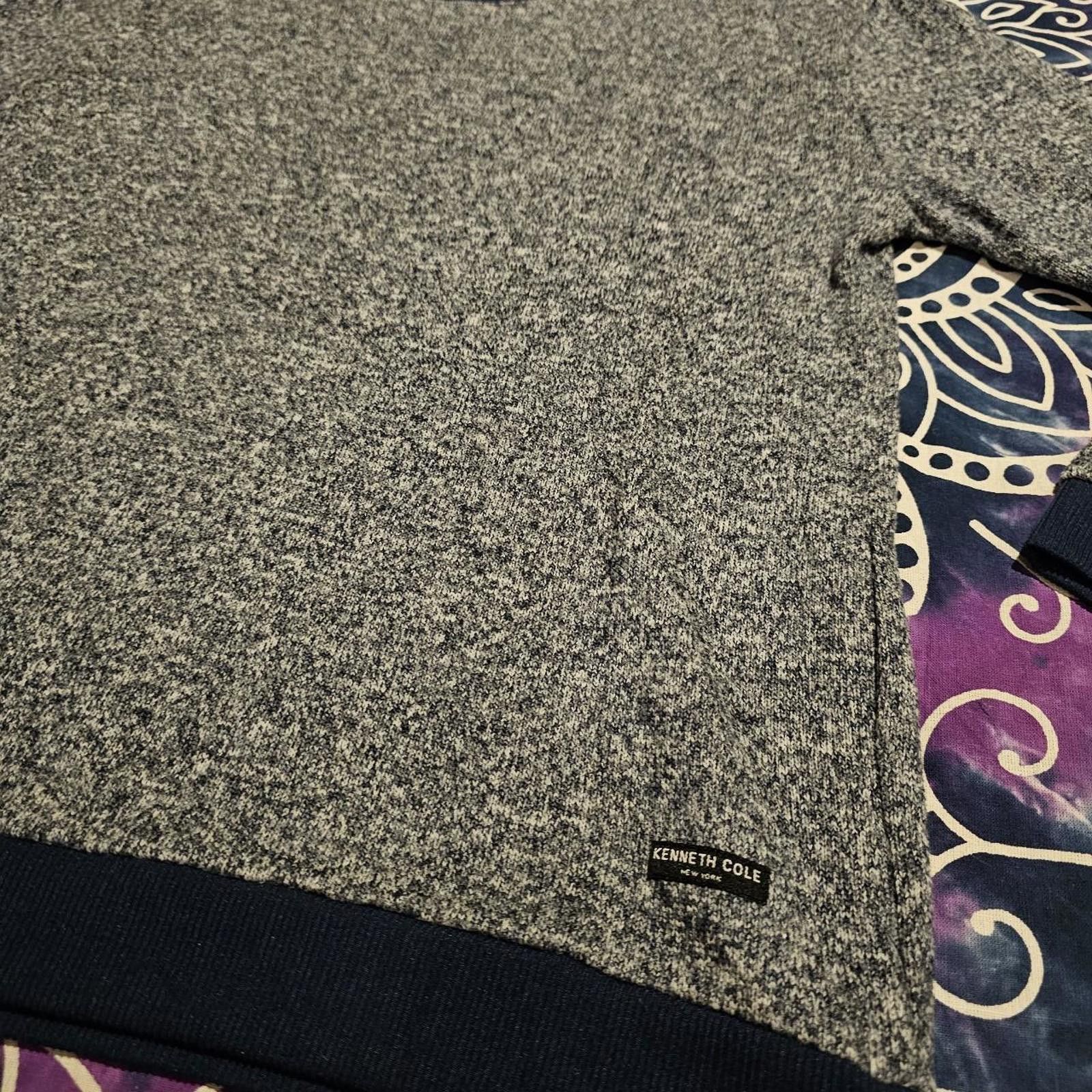 Kenneth Cole Kenneth Cole Men's Navy Sweater Size US M / EU 48-50 / 2 - 5 Thumbnail