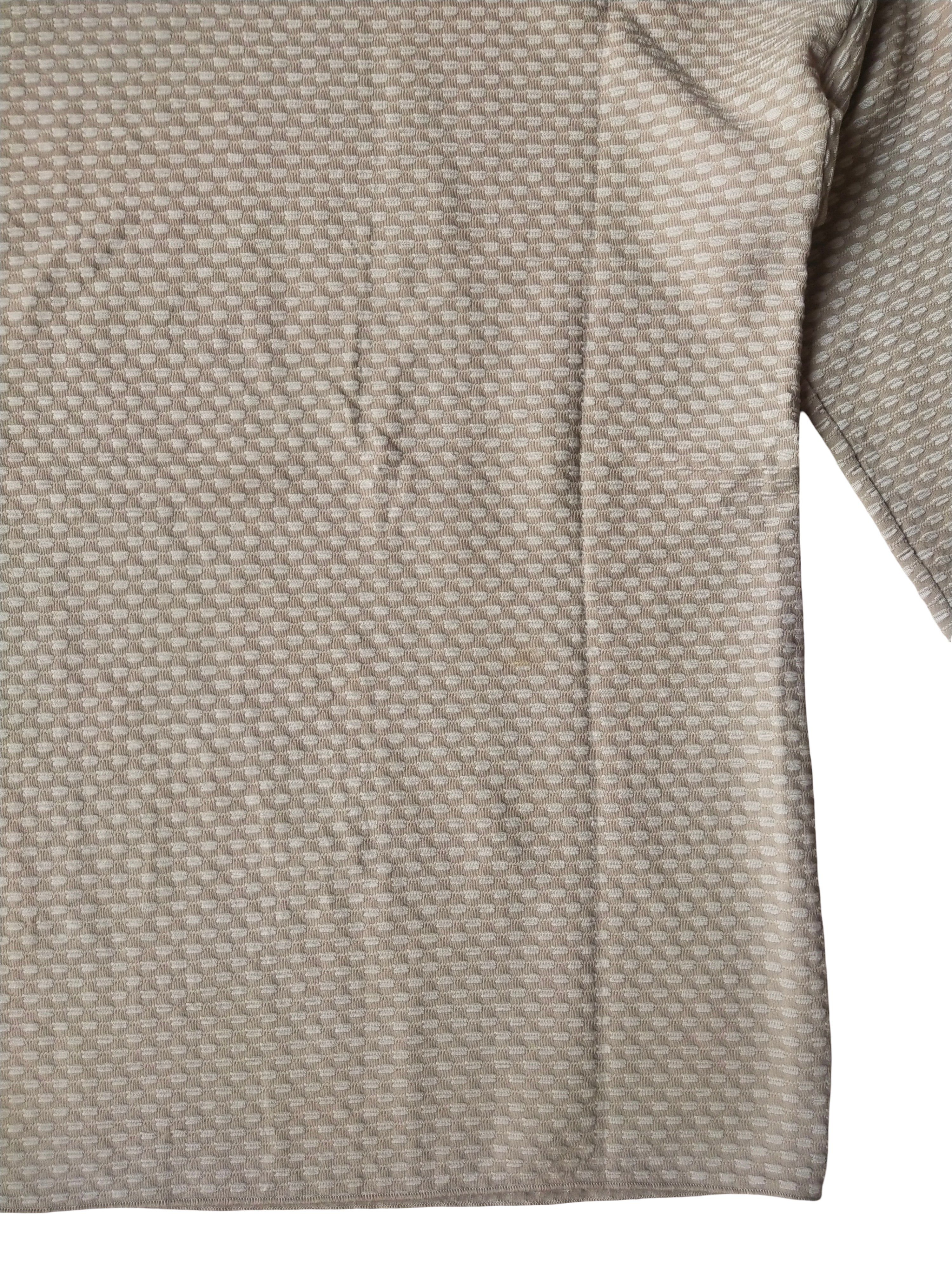 Armani Collezioni Armani Collezioni Made in Italy Textured Boat-Neck Top Size L / US 10 / IT 46 - 4 Thumbnail