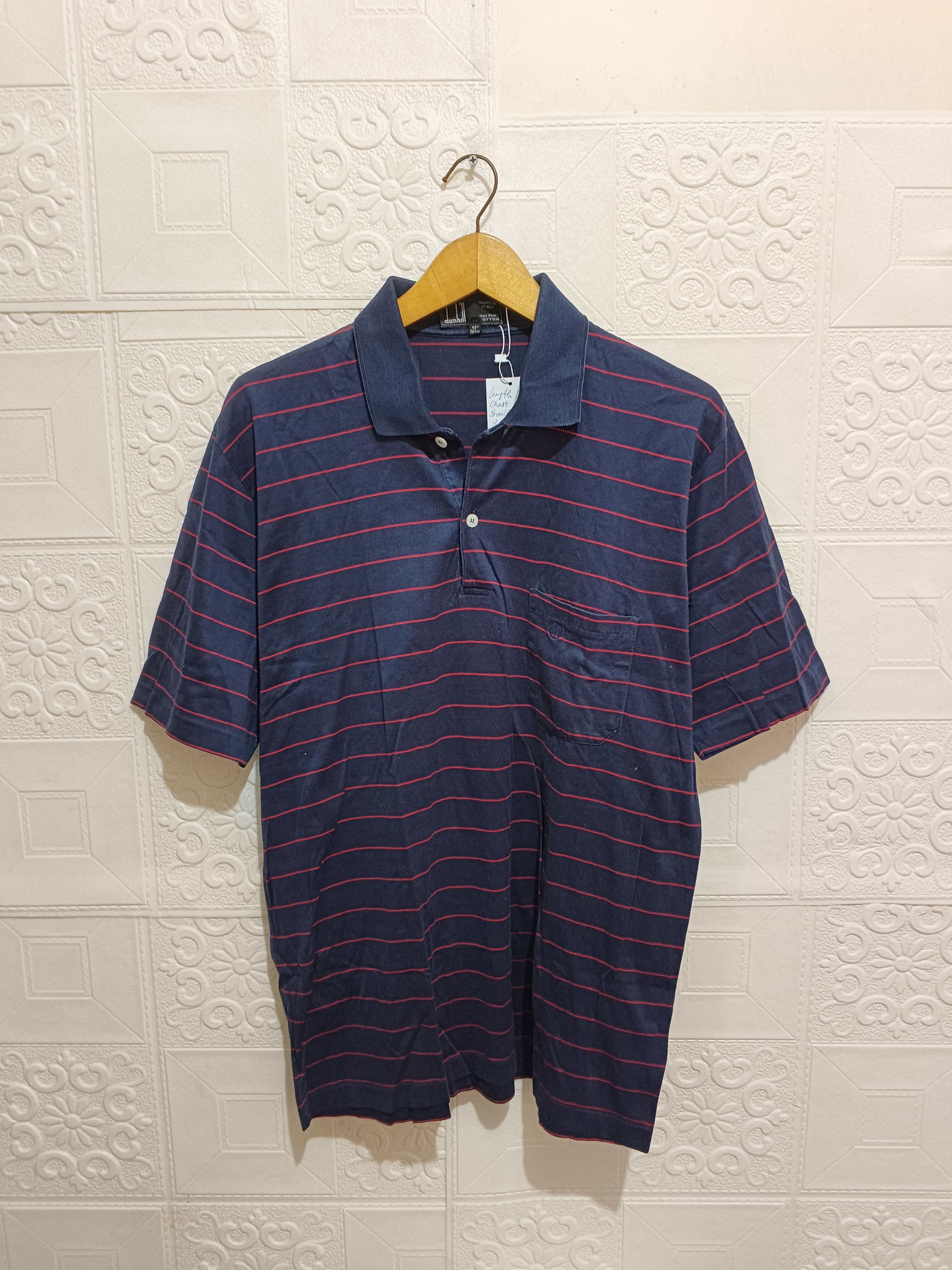 Alfred Dunhill DUNHILL POLO SHIRT Size US M / EU 48-50 / 2 - 1 Thumbnail