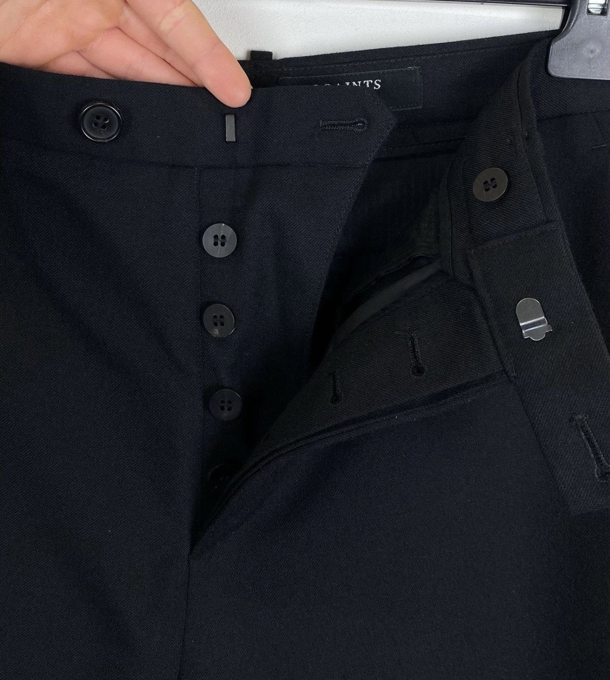 Allsaints Allsaints Pico Trousers Short Pants Size 32 Black Top Casual Size US 32 / EU 48 - 6 Thumbnail