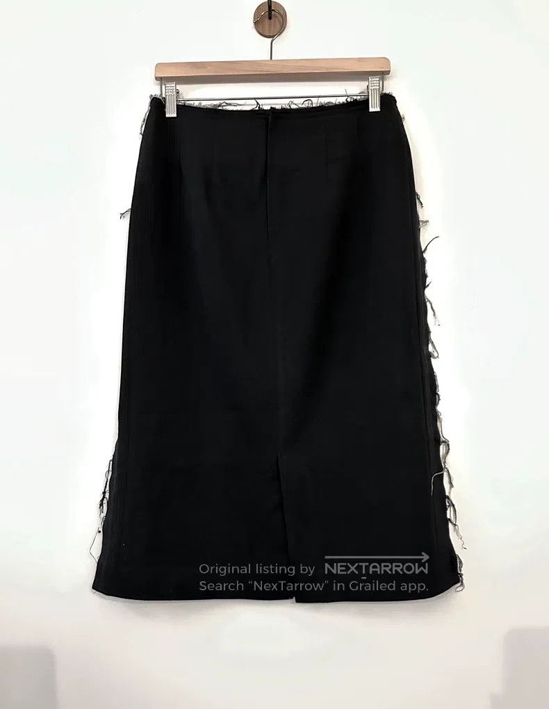 Comme des Garcons Comme Des Garcons size S Side split suit skirt Size 23" - 4 Thumbnail