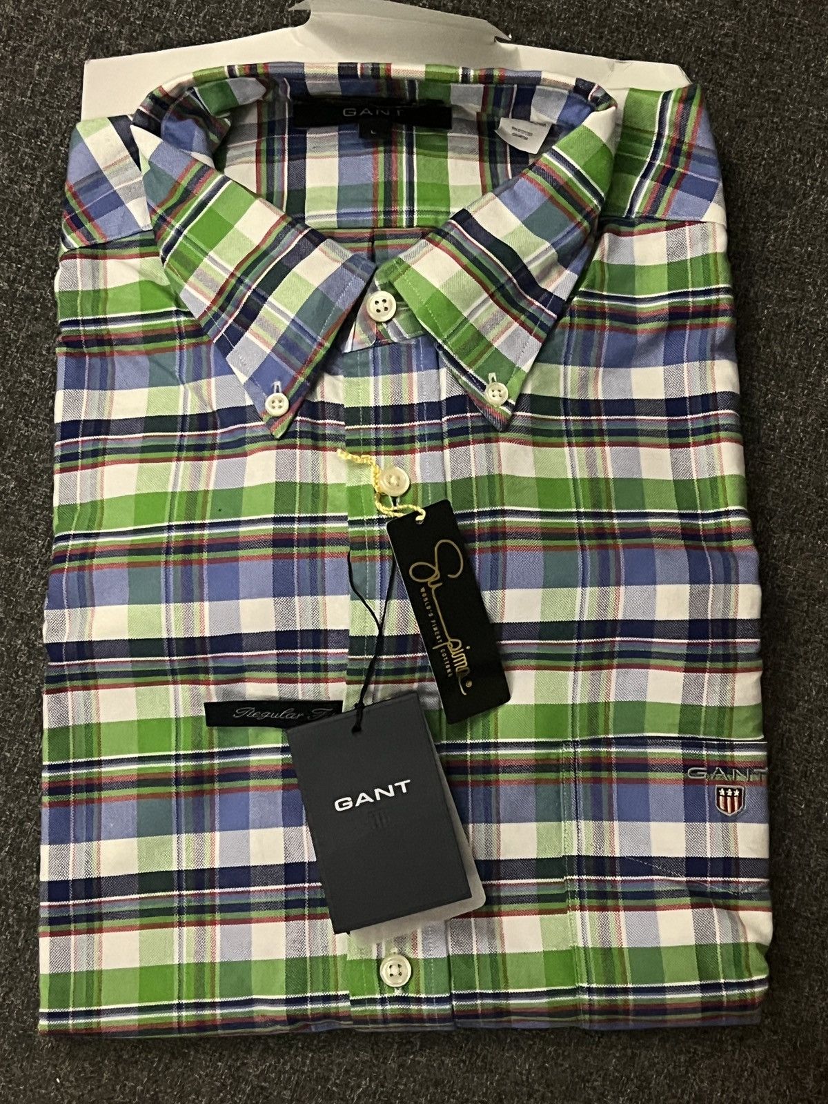 Gant Gant Luxury Cotton Button-down Size US L / EU 52-54 / 3 - 1 Thumbnail