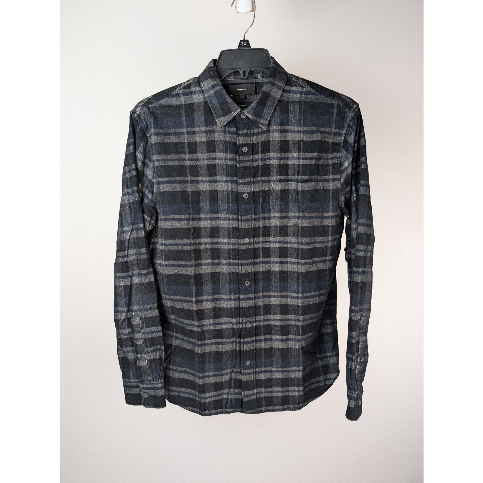 Vince o1rshd1 CC20 Classic Fit Button up Shirt in Multicolor Size US M / EU 48-50 / 2 - 2 Thumbnail