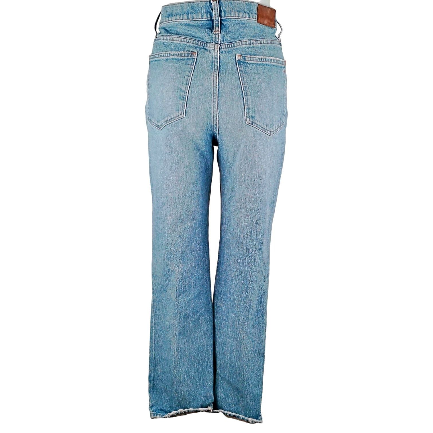 Madewell Madewell Classic Straight Jean M3520 Nearwood Wash Size 28" / US 6 / IT 42 - 3 Thumbnail