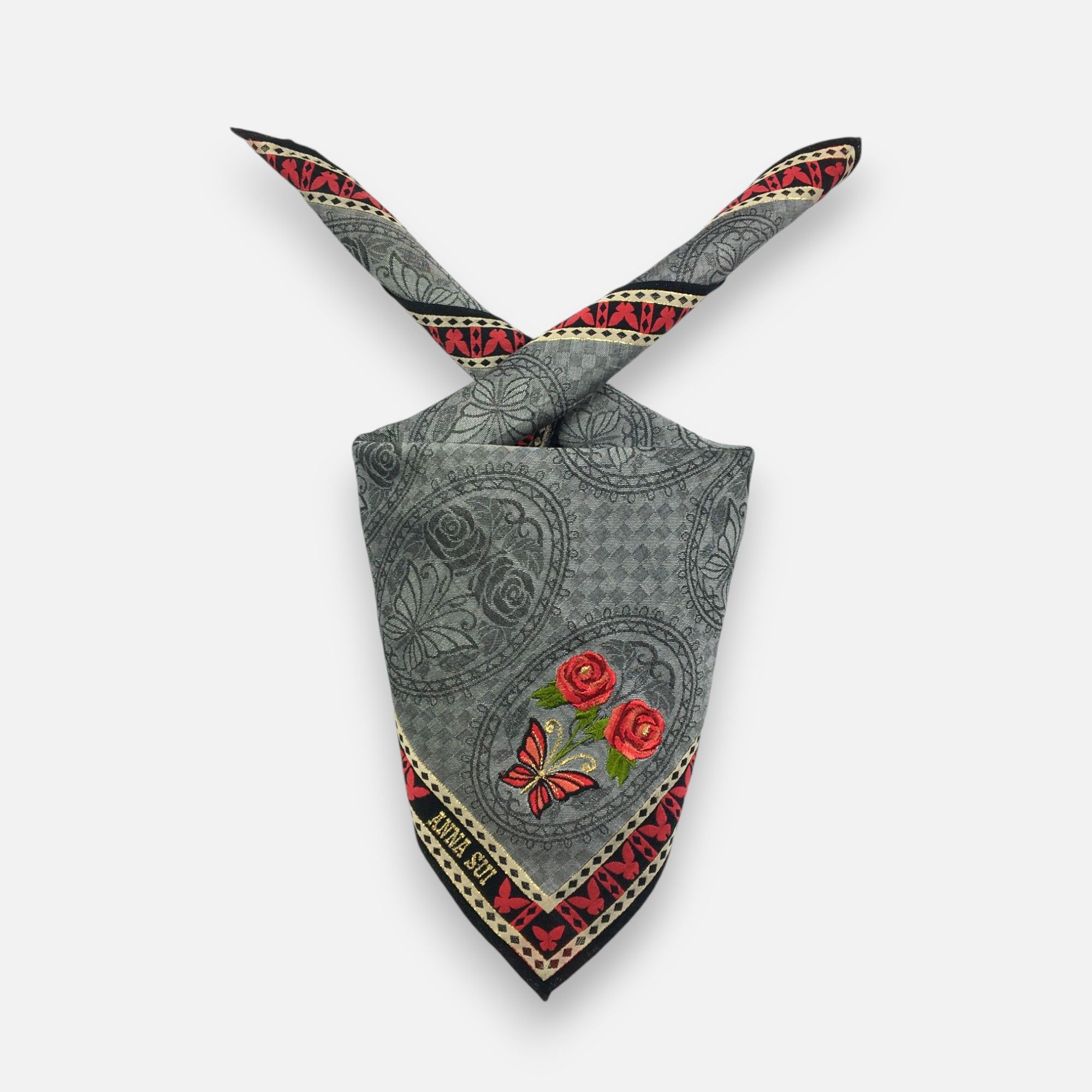Anna Sui × Vintage Vintage Anna Sui Handkerchief Neckerchief Bandana Size ONE SIZE - 1 Thumbnail