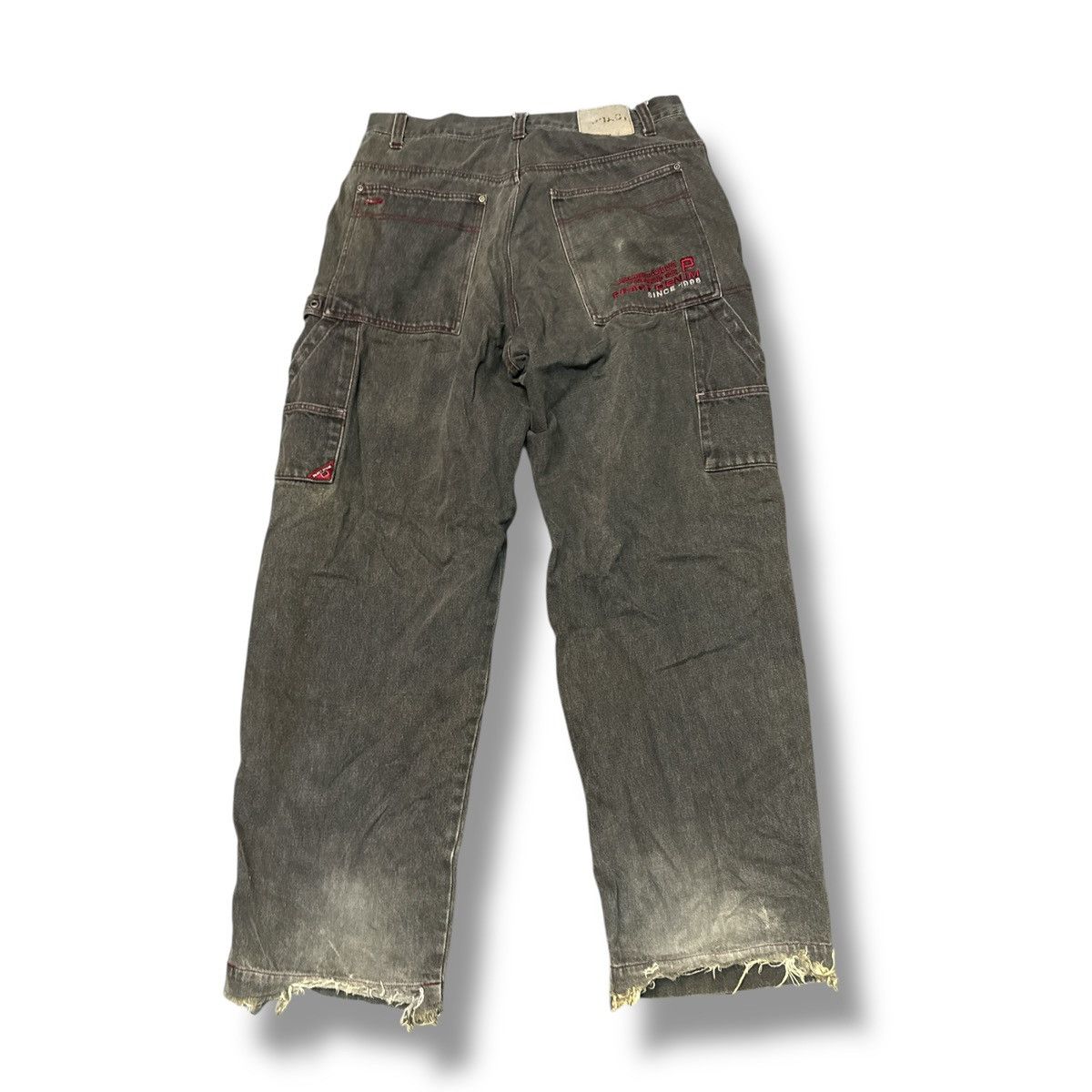 JNCO Pract Denim Baggy Jeans Size US 35 - 7 Thumbnail