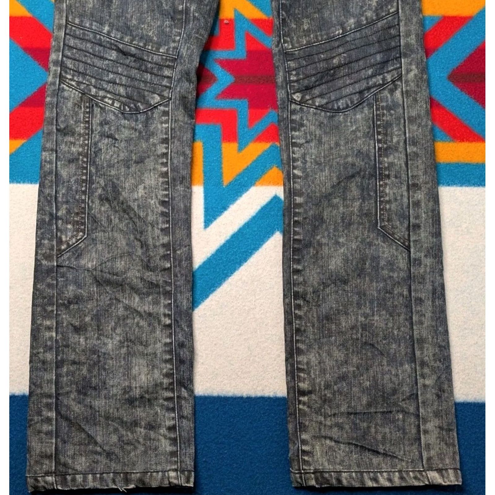 Vintage Intermezzo Japanese Selvedge Denim Jeans 32x33 Japan C3 M29 Y86 KO ReVirth Stars Size US 32 / EU 48 - 5 Thumbnail