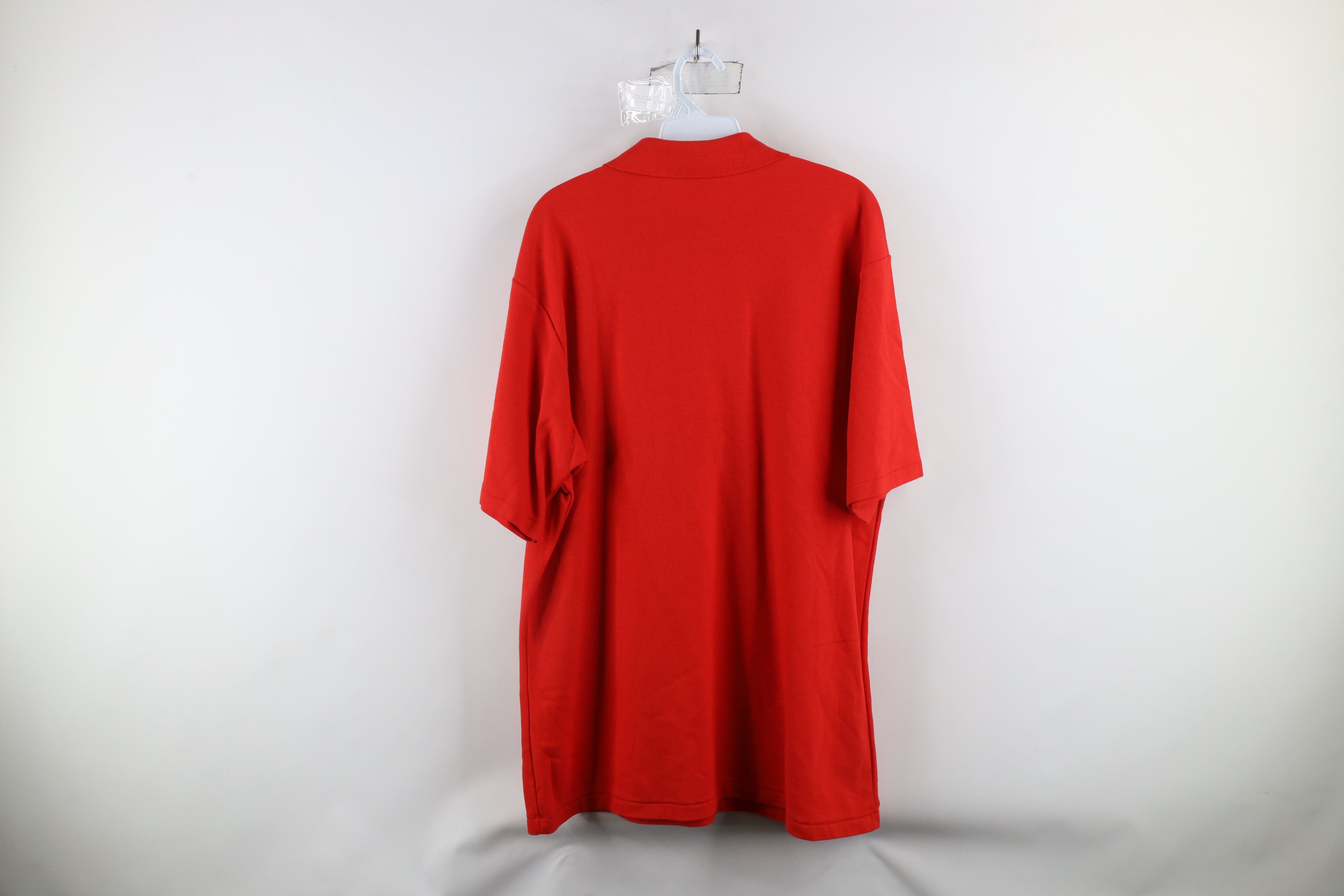 Vintage Vintage 90s Streetwear Service Ohio Polo Shirt Red USA Size US XL / EU 56 / 4 - 8 Thumbnail