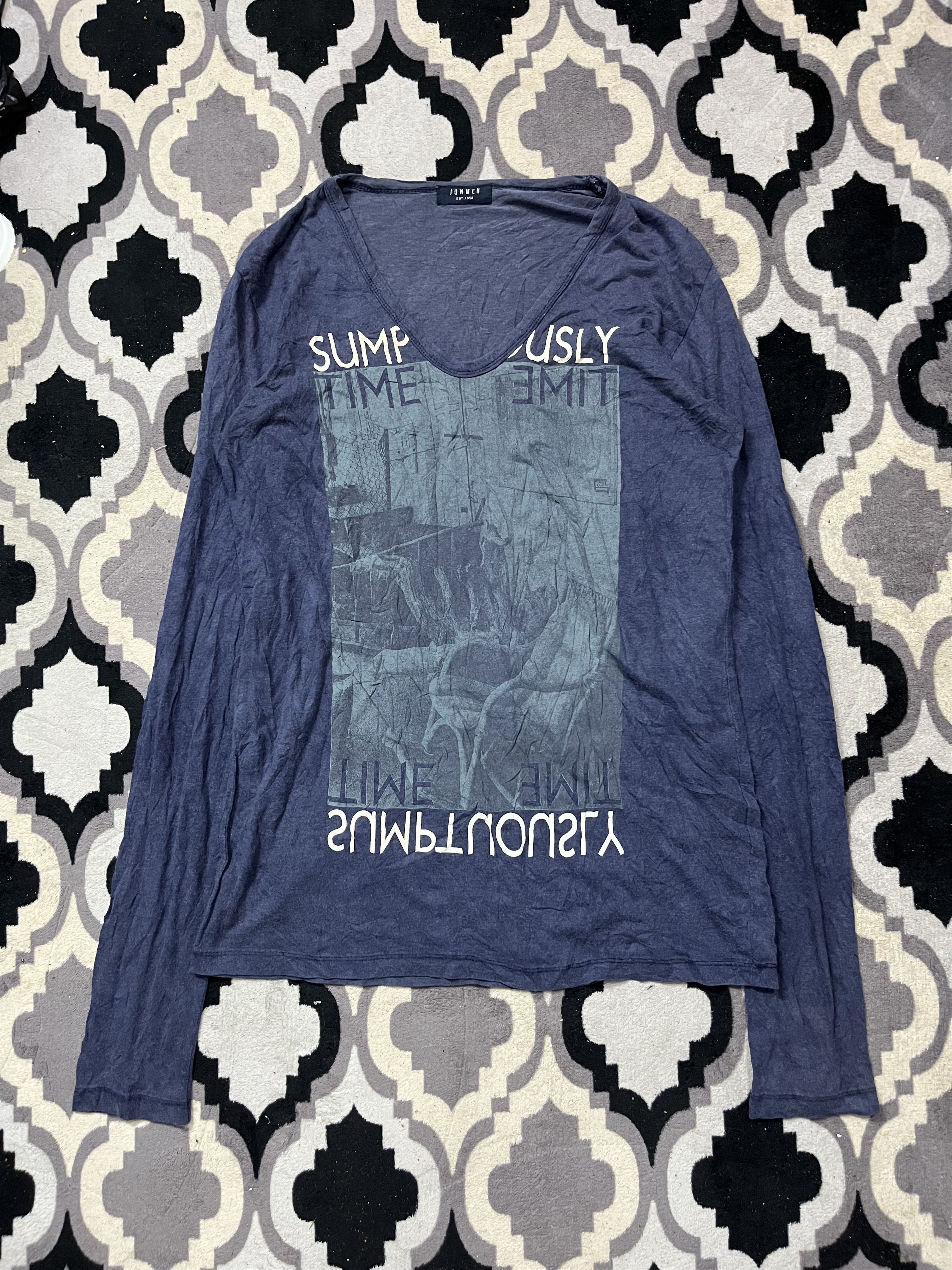 If Six Was Nine Japanese Junmen longsleeve tshirt Size US M / EU 48-50 / 2 - 1 Thumbnail