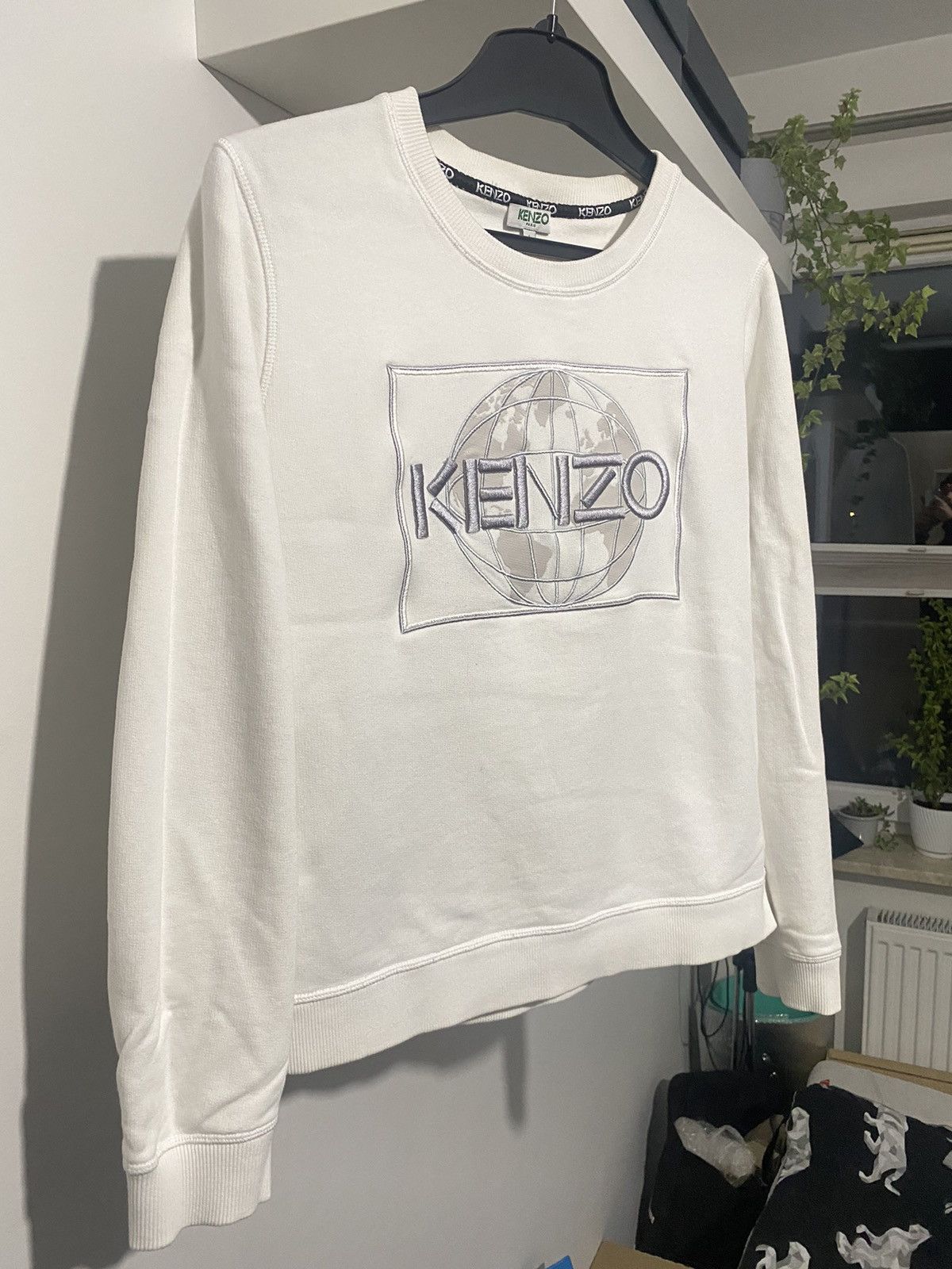 Kenzo Kenzo Internazionale Embroidered Center Logo Spellout Size L / US 10 / IT 46 - 3 Thumbnail