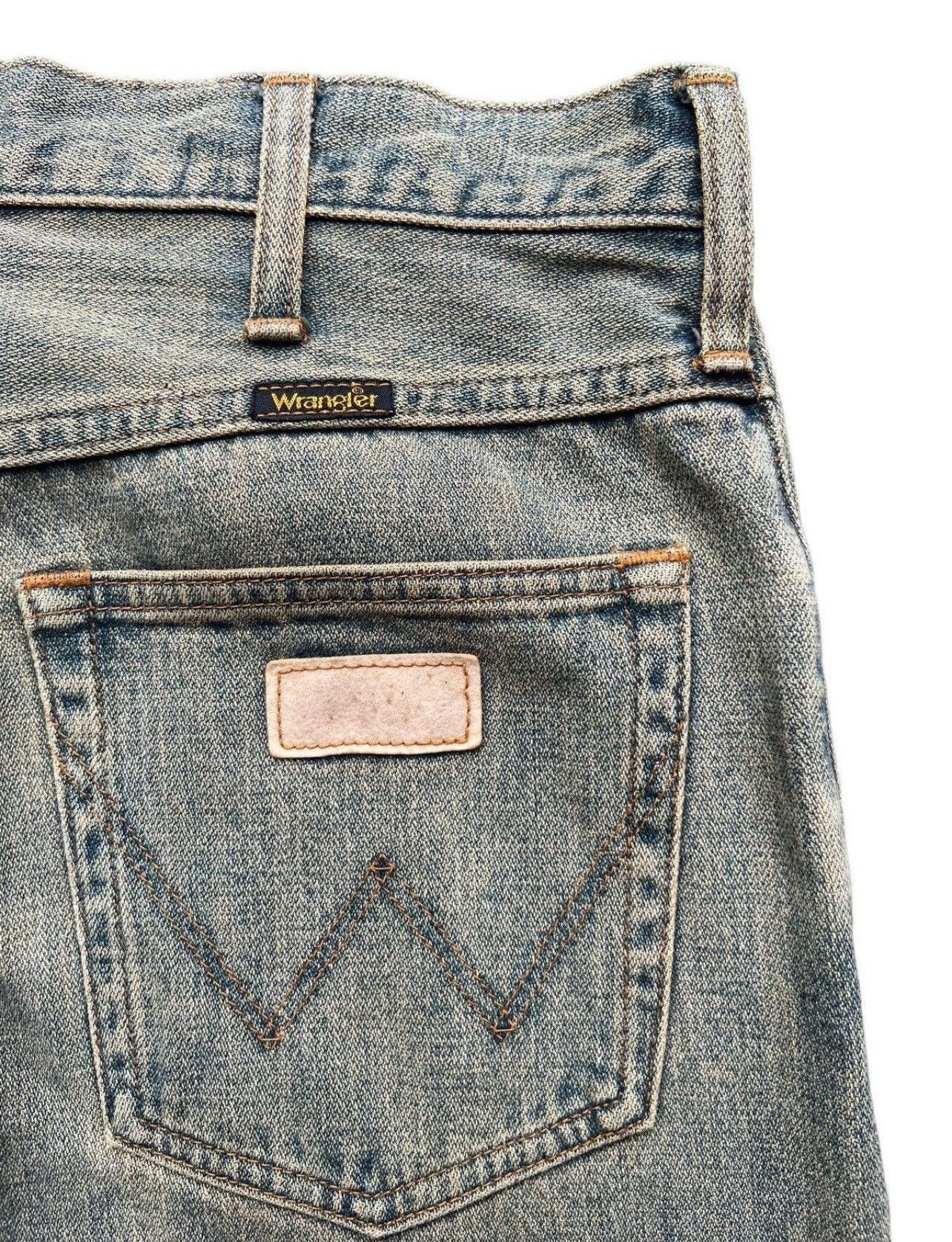 Wrangler Vintage Wrangler Distressed Mudwash Denim Jeans 32x33 Size US 32 / EU 48 - 5 Thumbnail