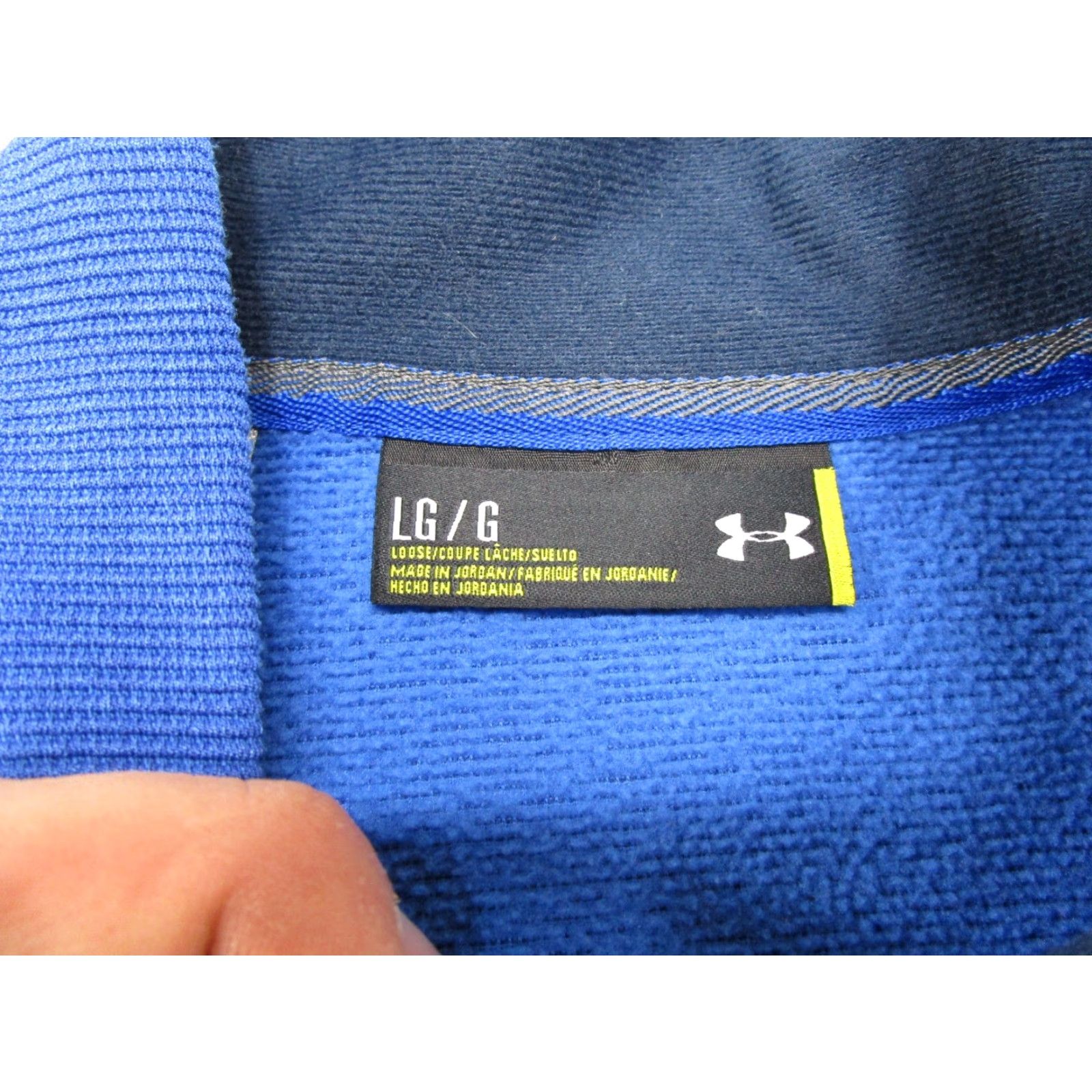 Under Armour Under Armour Sweatshirt Mens L Blue UA Storm 1 Quarter 1/4 Zip Deer Valley Golf Size US L / EU 52-54 / 3 - 2 Thumbnail