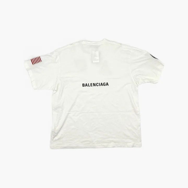 Balenciaga Balenciaga Balenciaga x NASA Unisex White TShirt -2507 Size US L / EU 52-54 / 3 - 1 Thumbnail