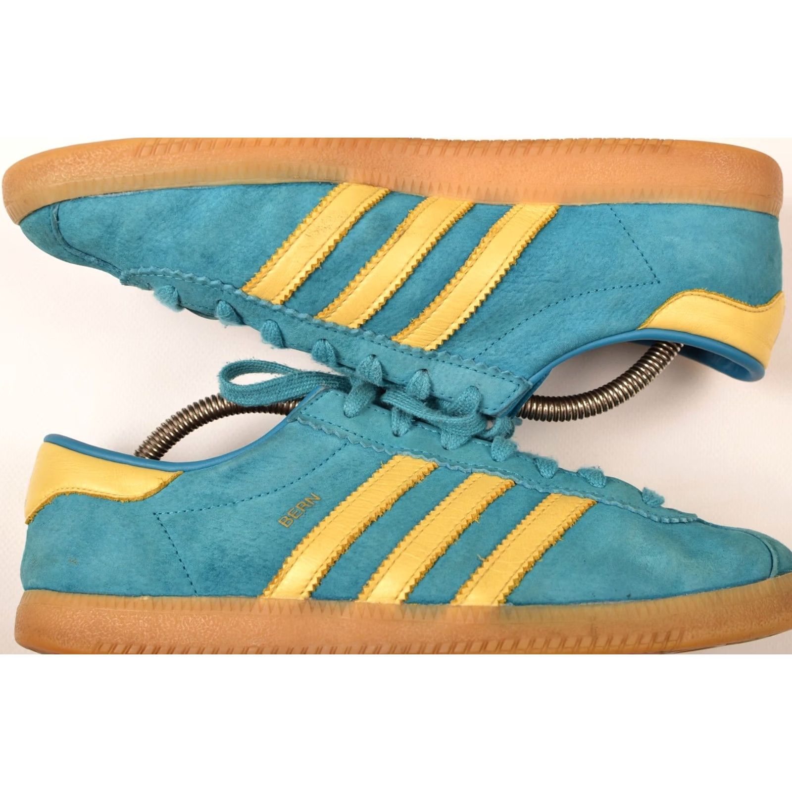 Adidas Adidas Originals Bern City Series Blue / Gold Gum HR0090 Sneakers US 8 1/2 42 Mens Shoes/ Sneaker Size US 8 / EU 41 - 5 Thumbnail
