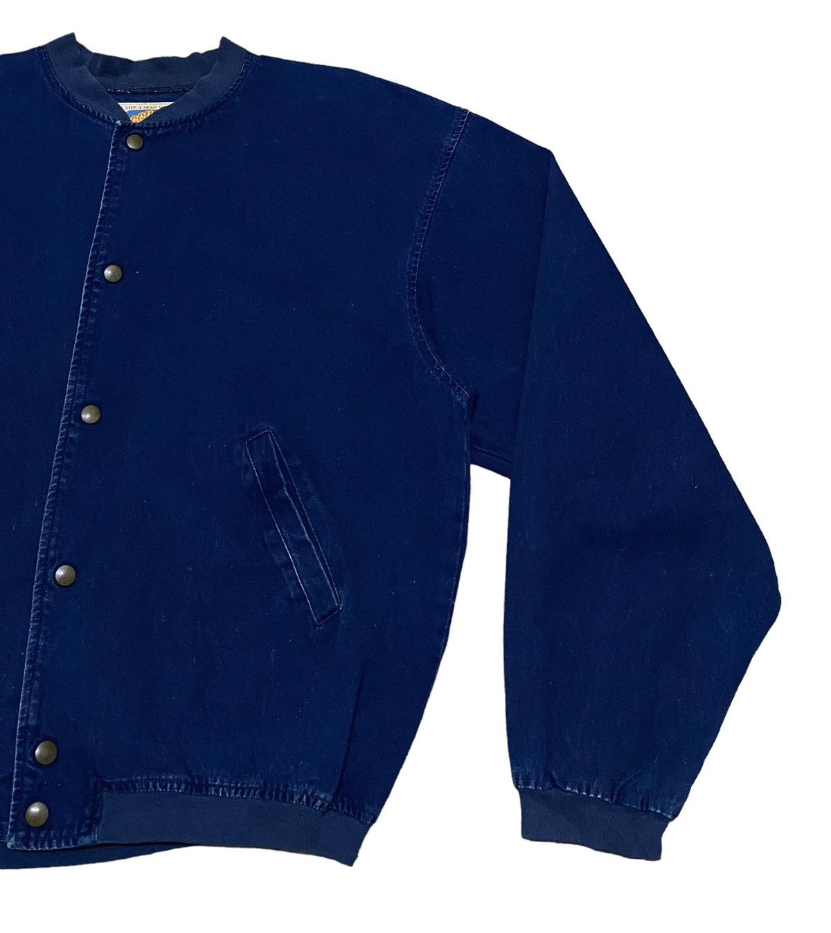 Toyo Enterprises Vintage Buggy By Toyo Enterprise Baseball Denim Jacket 1990s Size US L / EU 52-54 / 3 - 6 Thumbnail