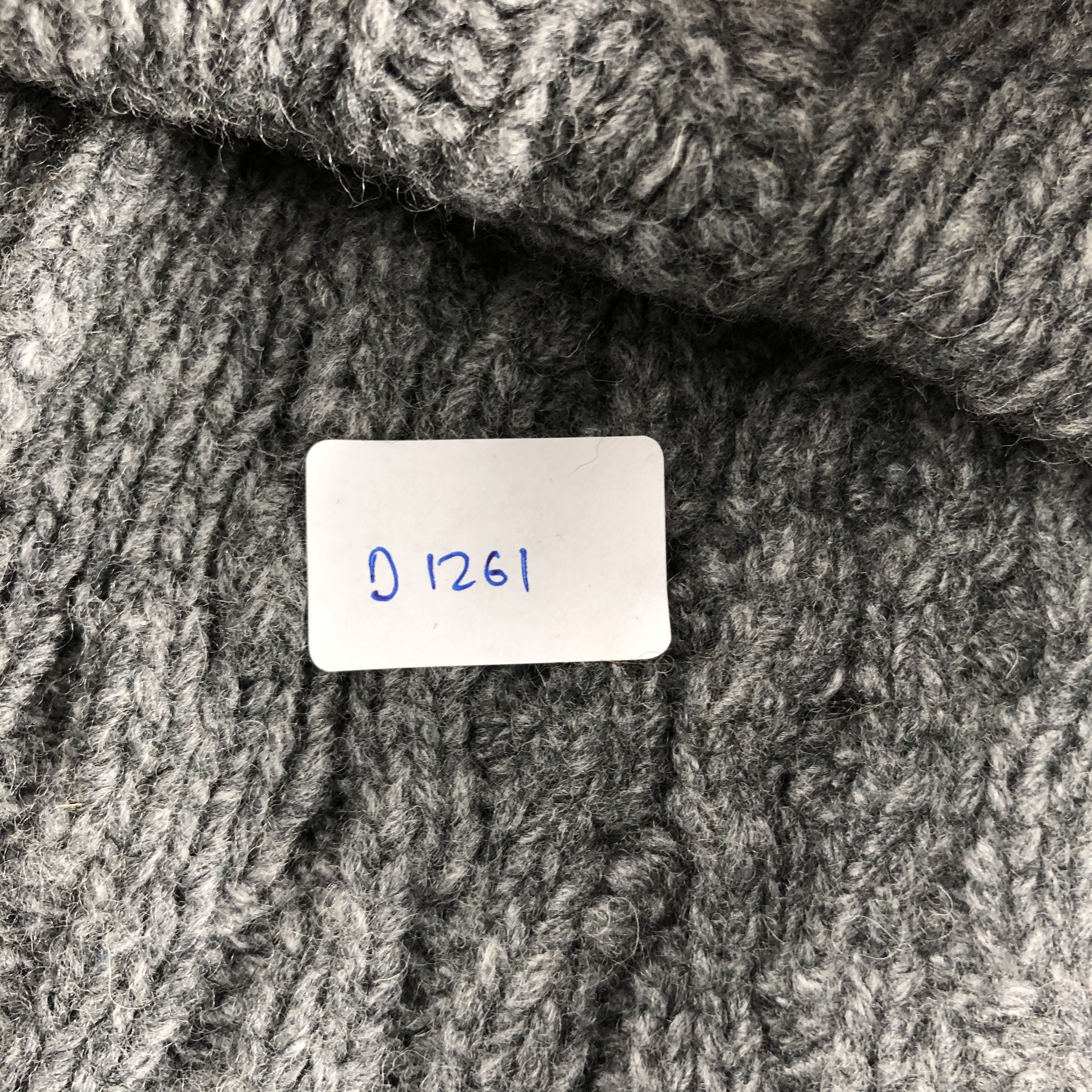 Aran Isles Knitwear × Vintage Aran Isle Gray Knit Beanie Snow Hat Snow Cap -D1261 Size ONE SIZE - 7 Thumbnail